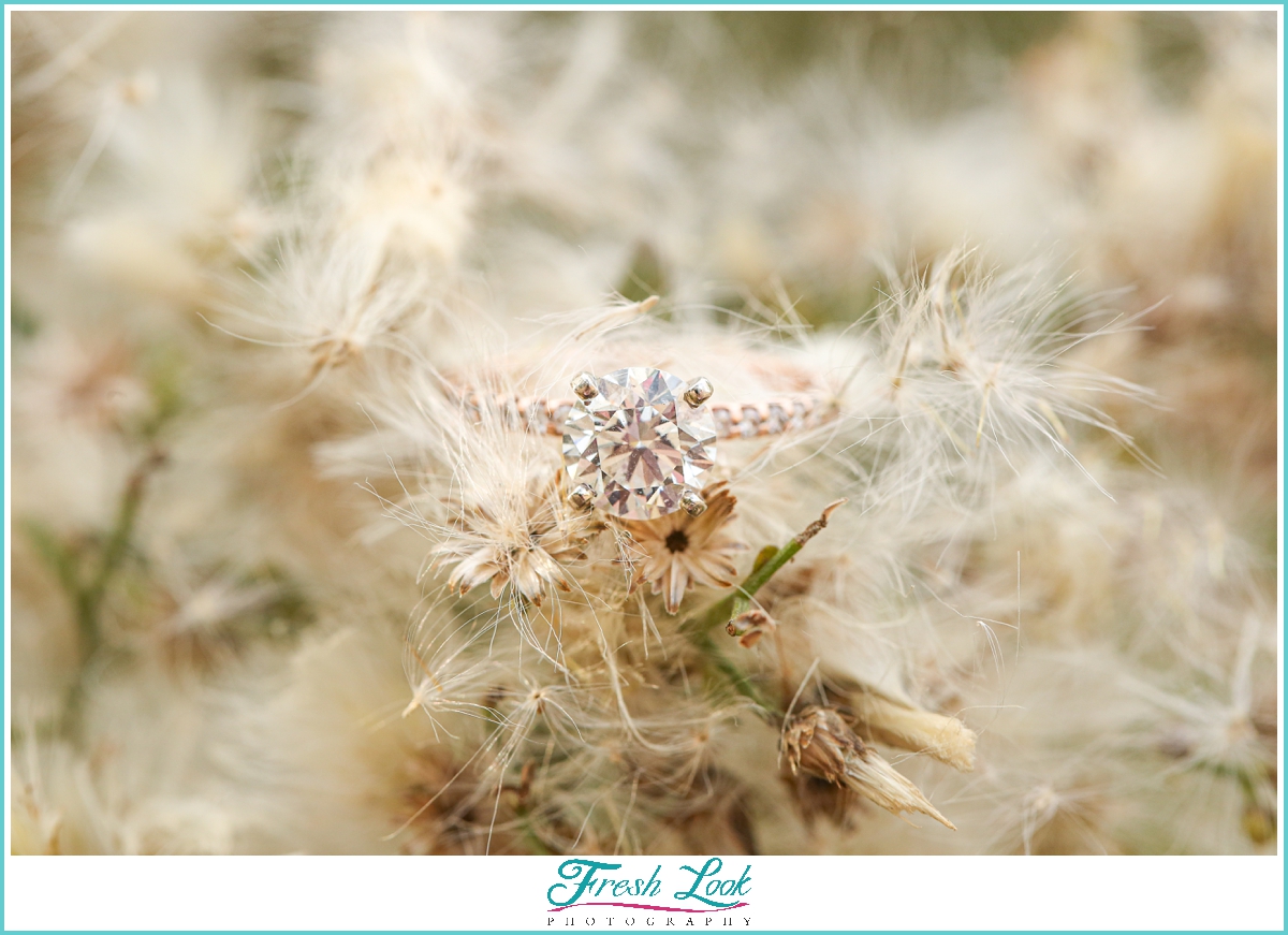 sparkly diamond engagement ring