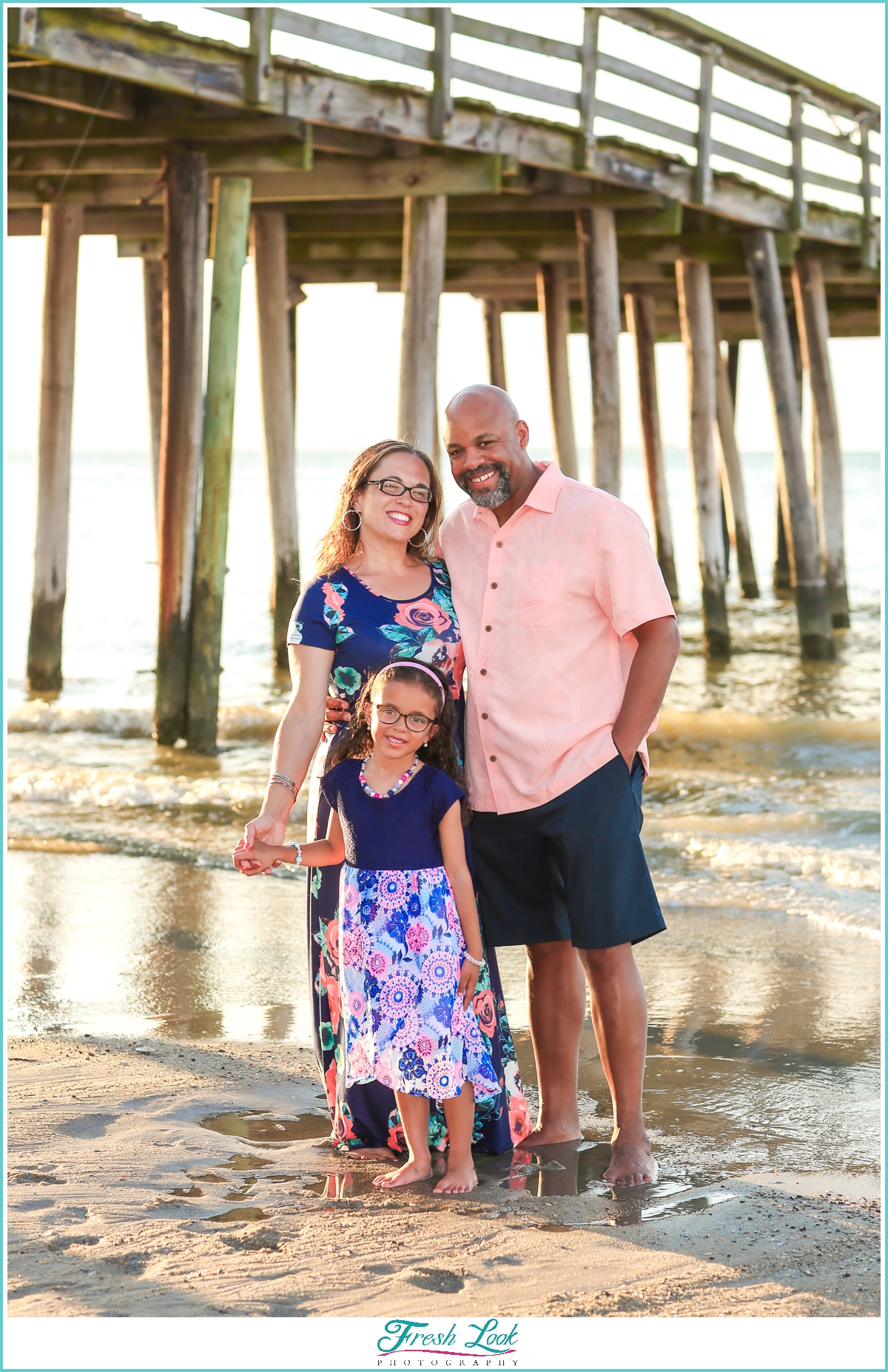 beach family pictures on vacation