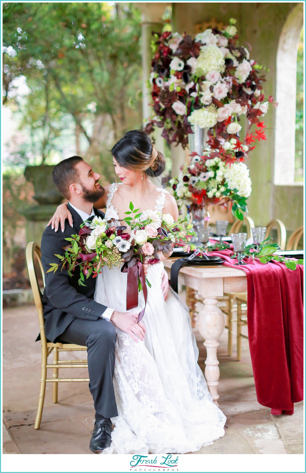 romantic Virginia Beach wedding photos