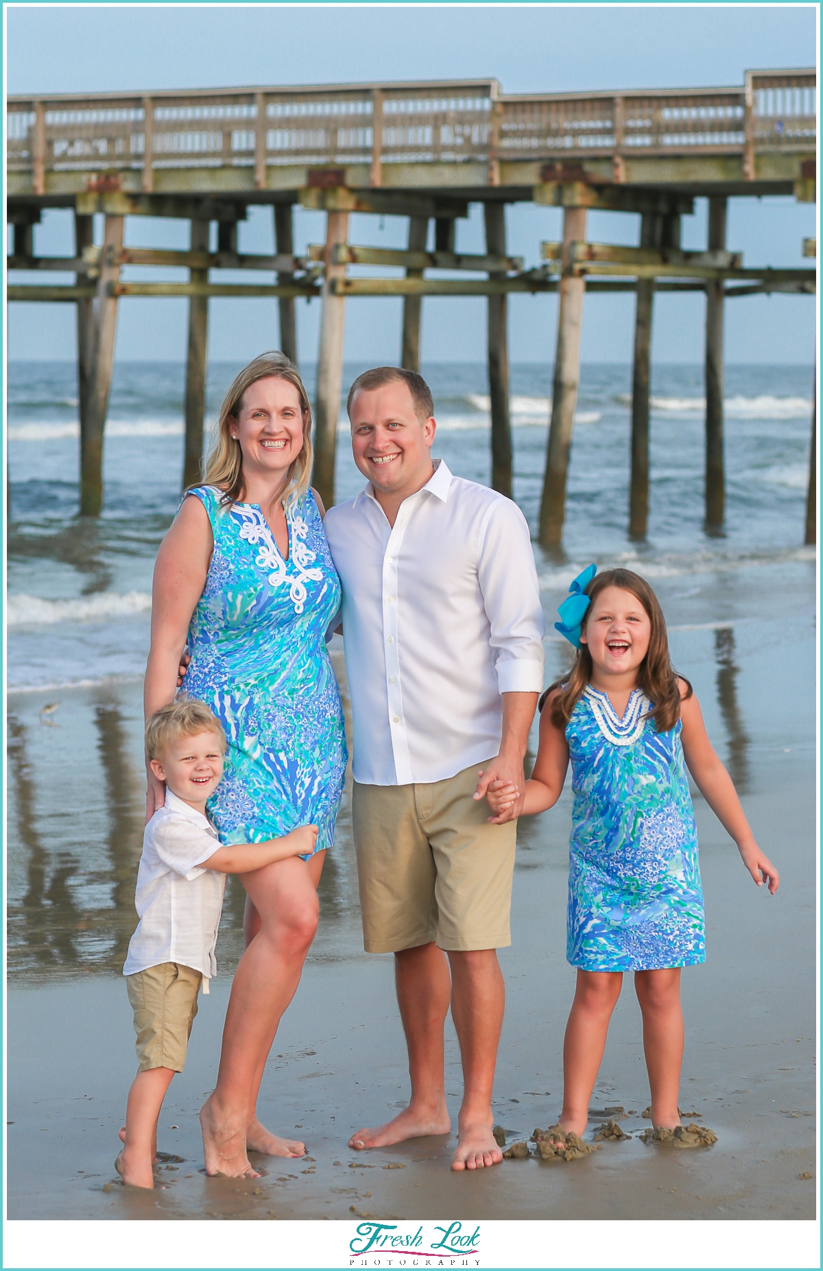 Sandbridge beach family photoshoot