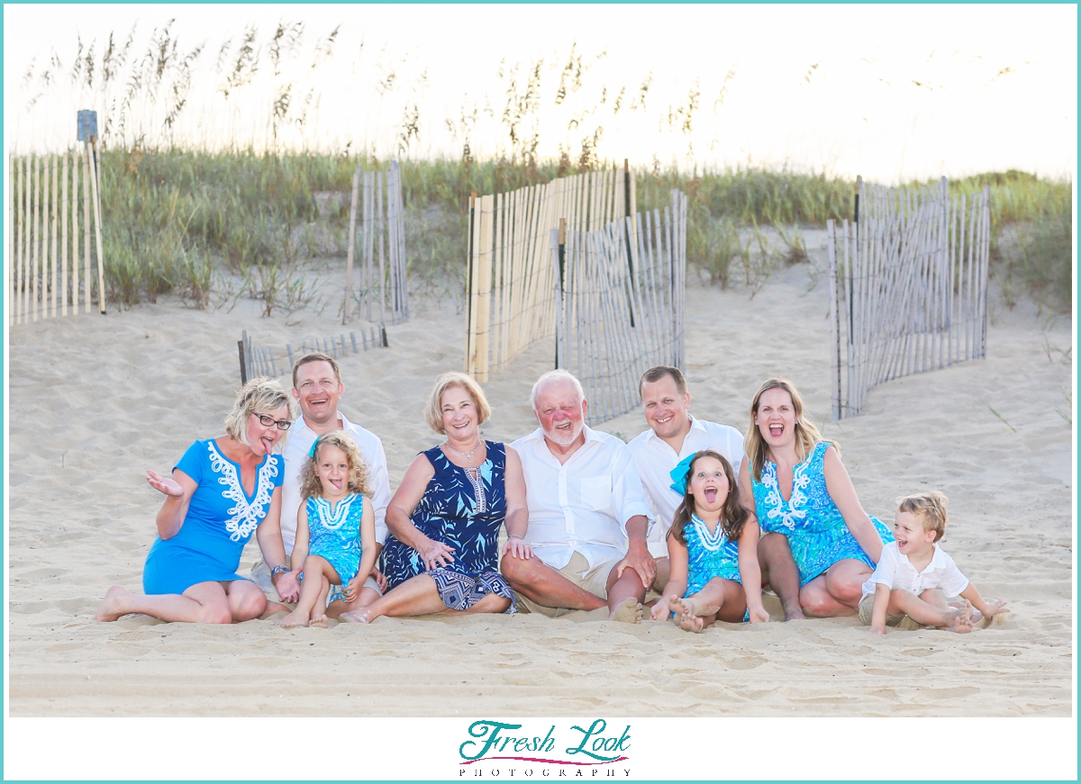 fun Virginia Beach family photos