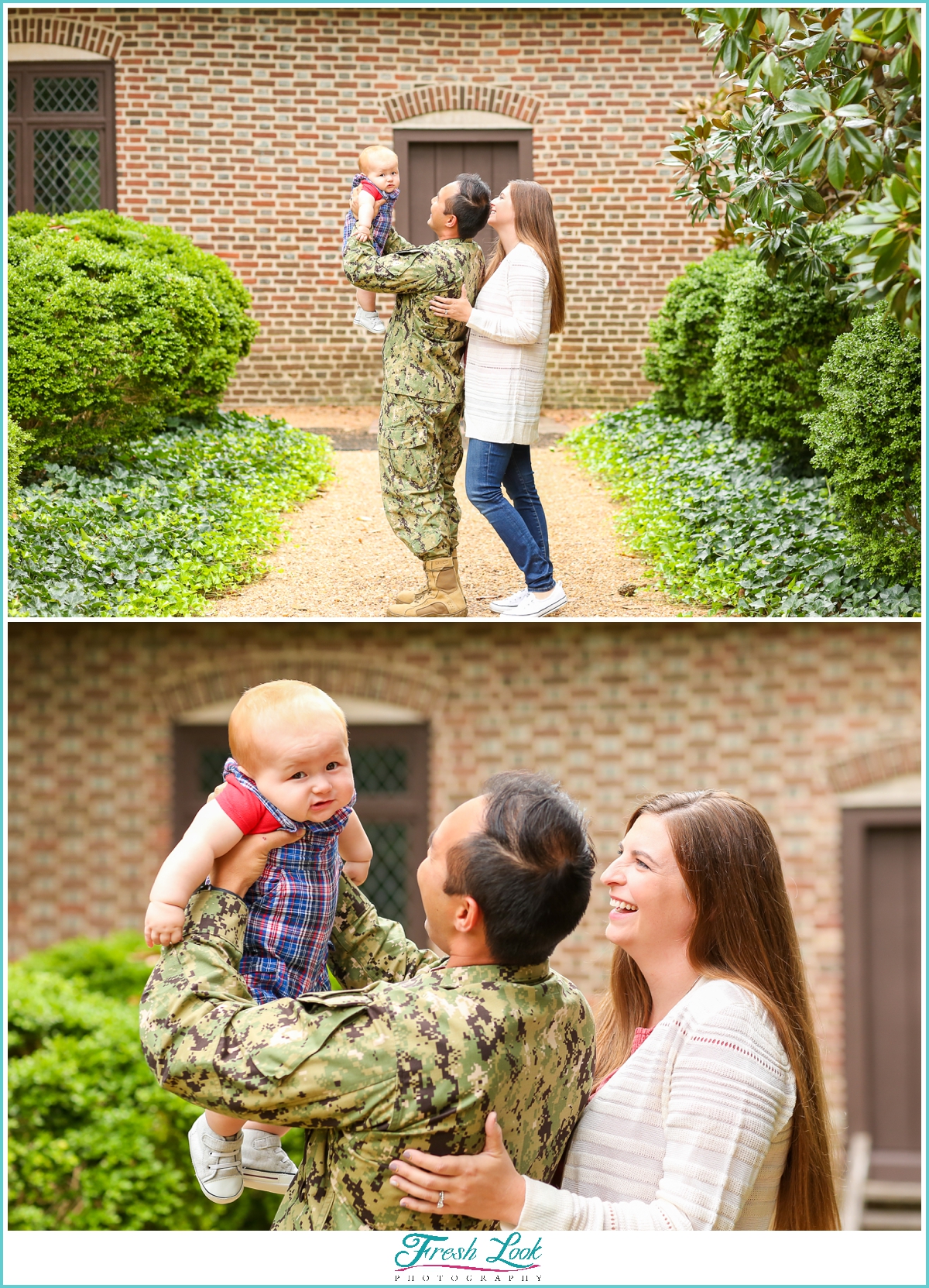 military family photoshoot