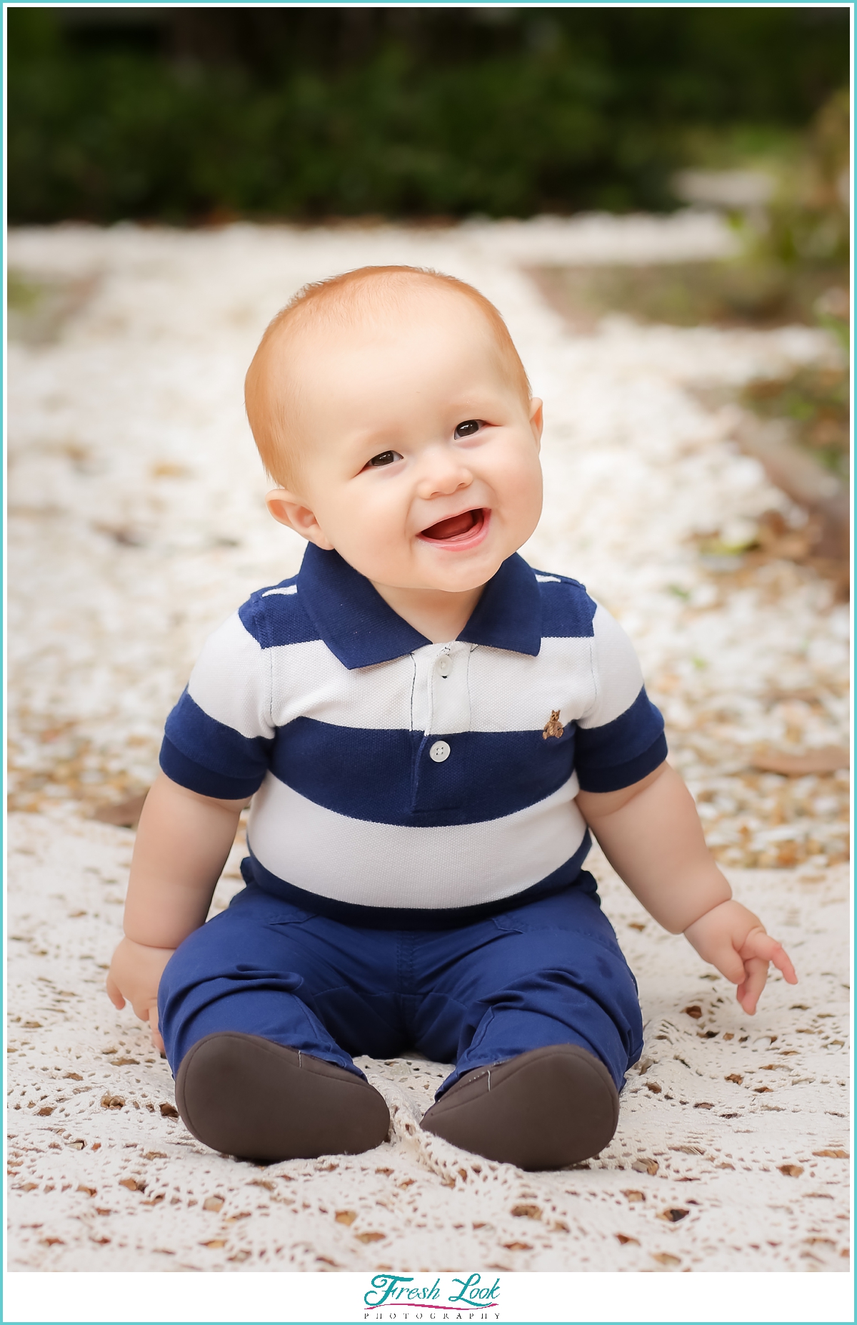 sweet happy baby photoshoot