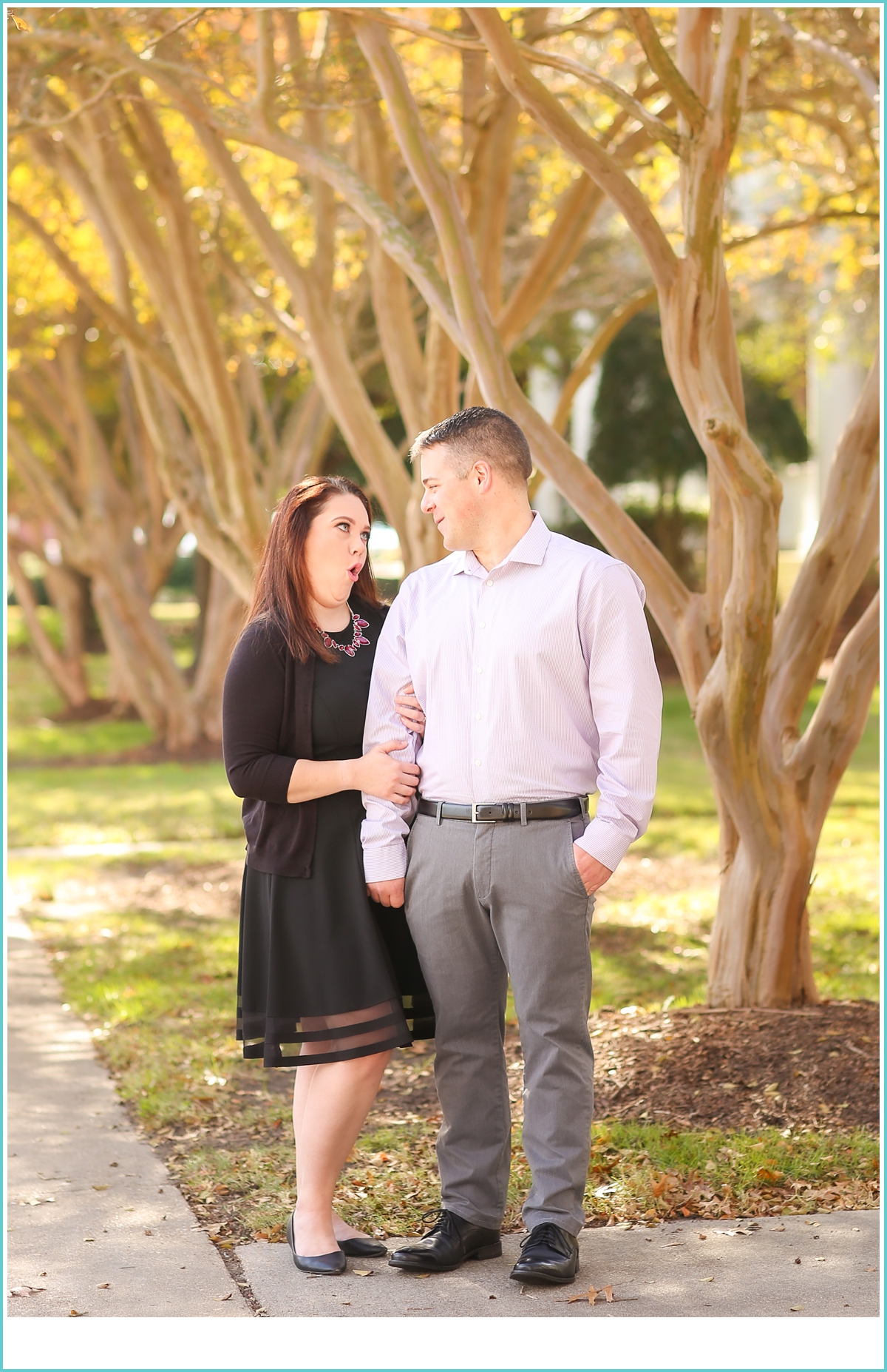 Fall engagement photoshoot