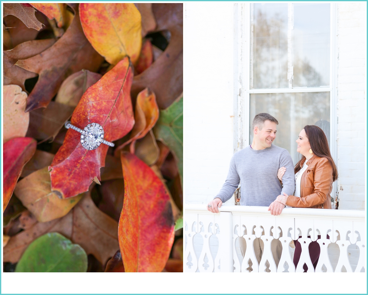 Historic Fort Monroe engagement photos