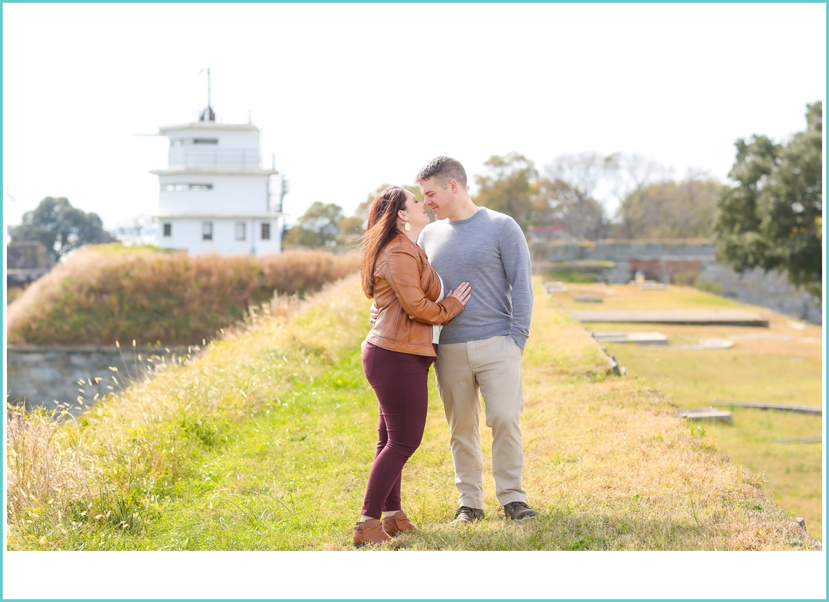 Fort Monroe Engagement Session