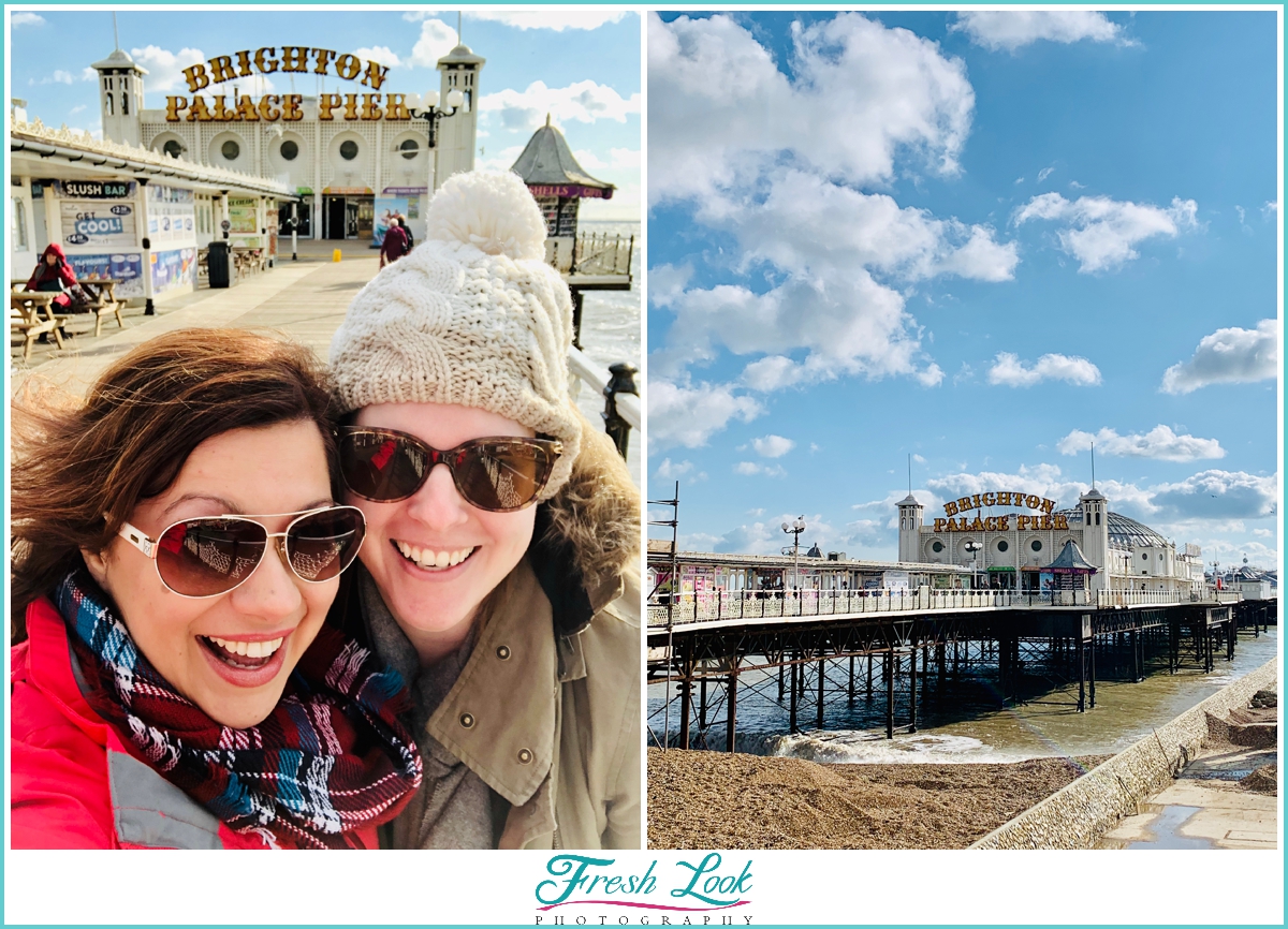 Friends trip to Brighton Pier