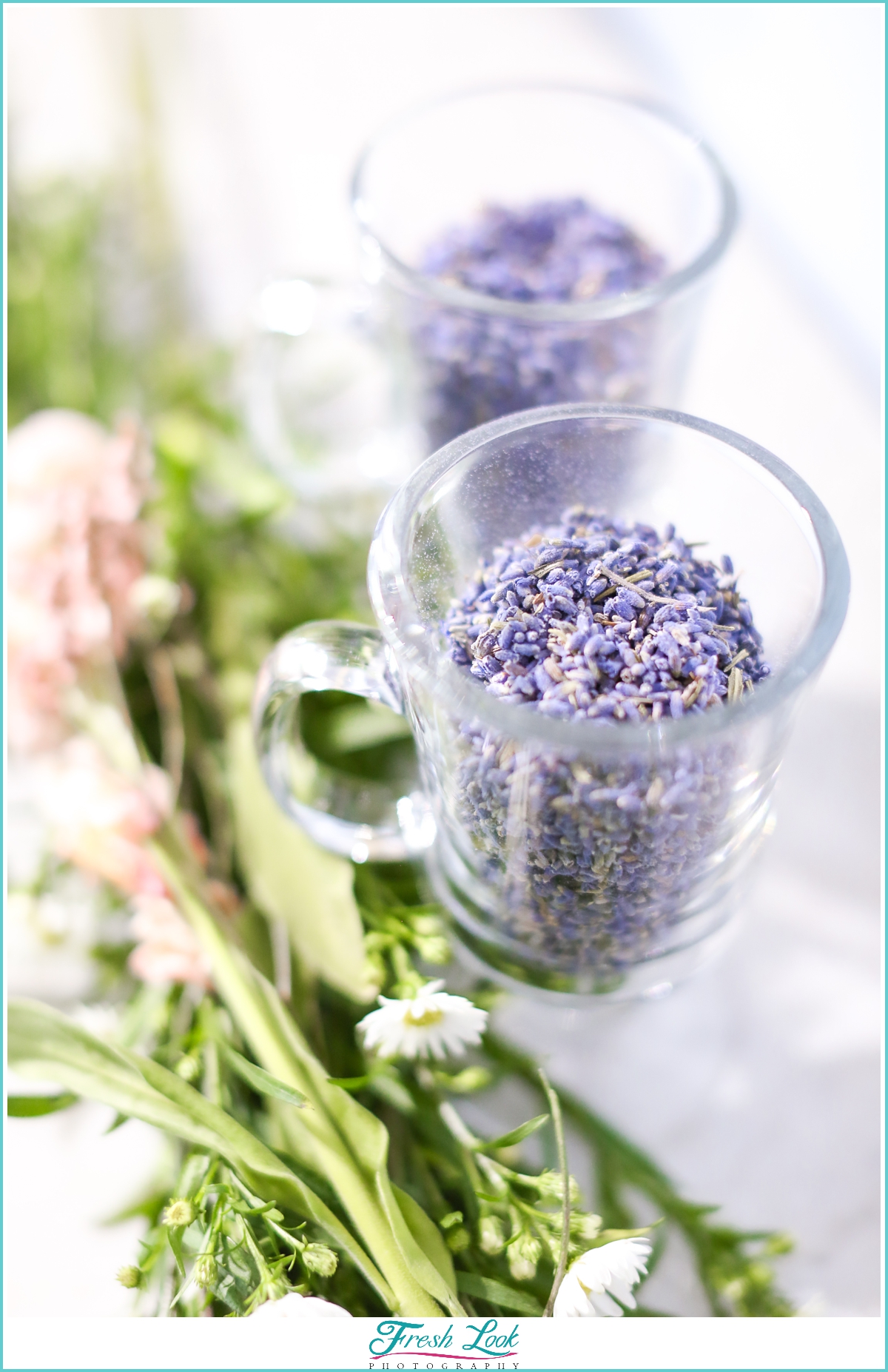 lavender wedding details