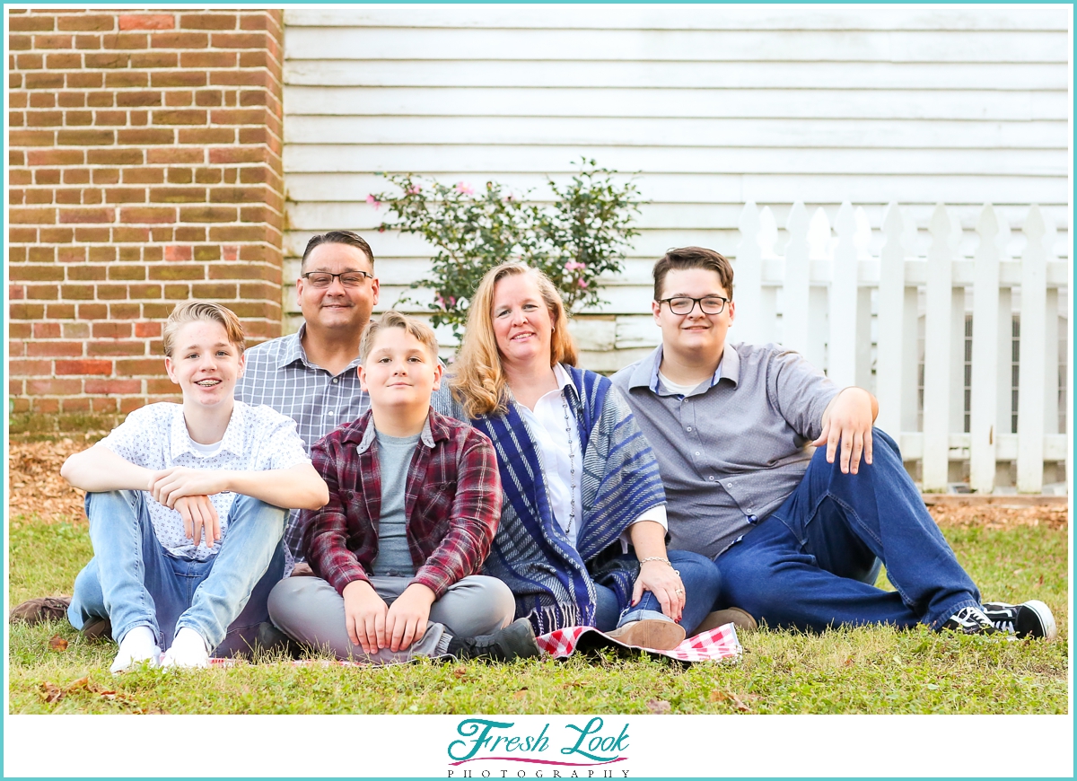 beautiful family photos in Virginia Beach