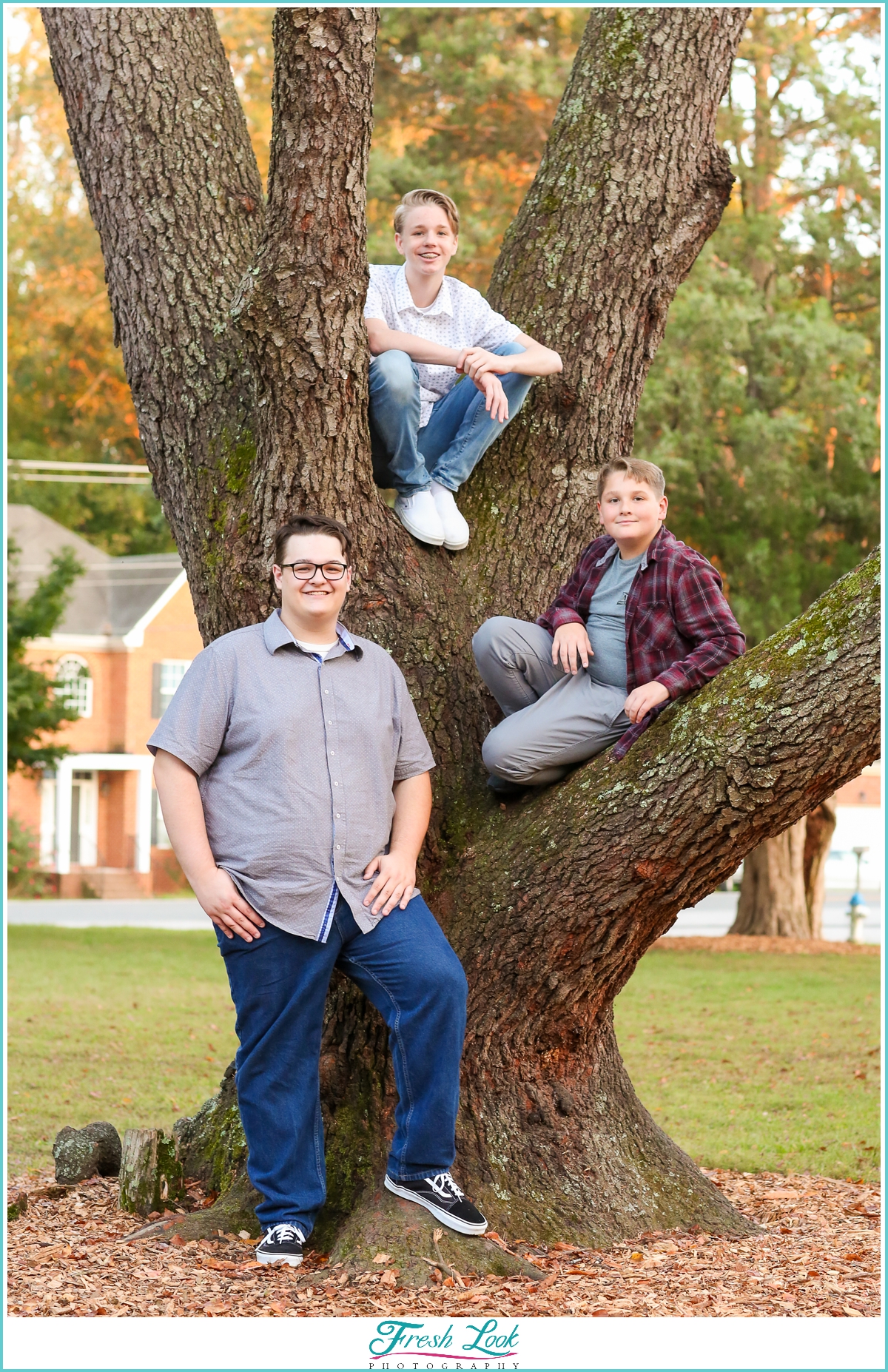 fun family photos with boys