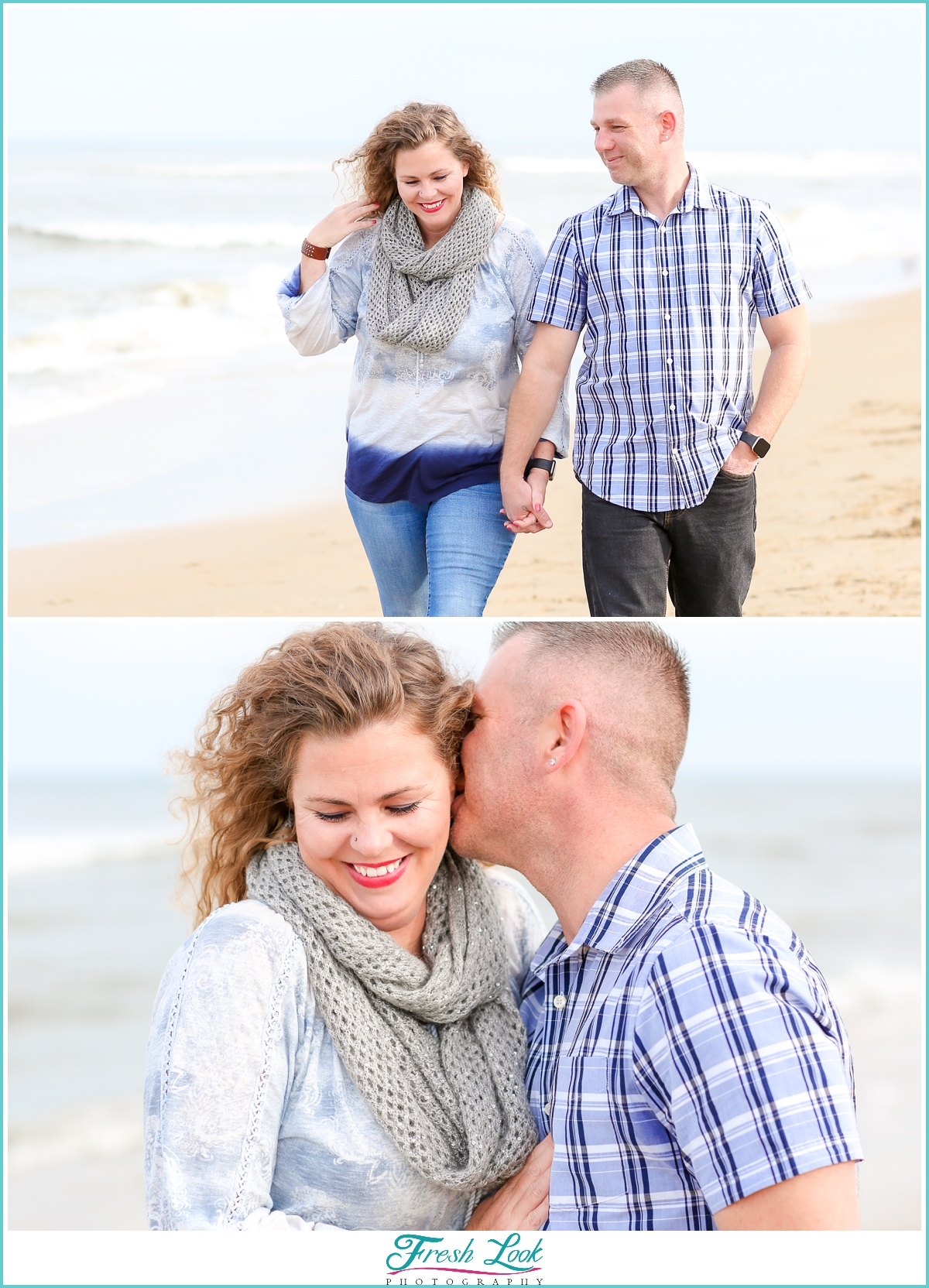 couples having fun on the beach