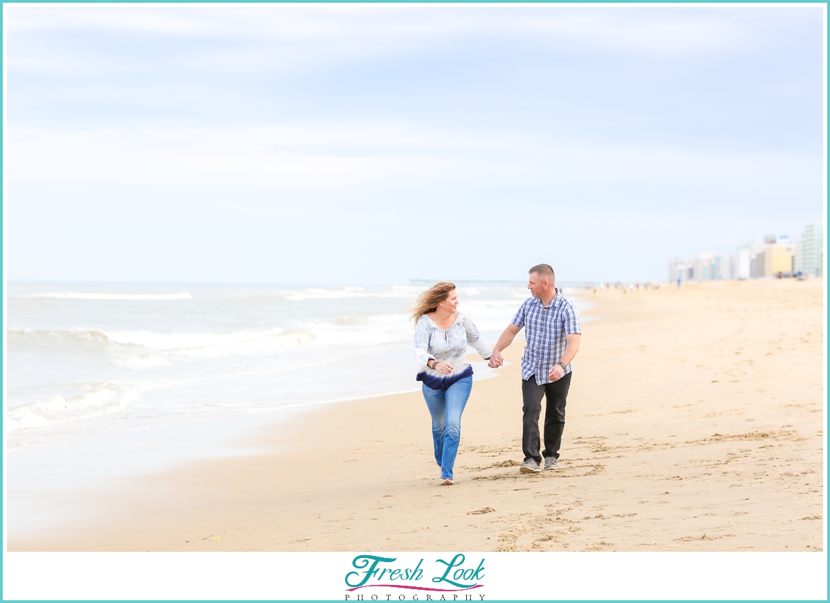 Virginia Beach engagement photos