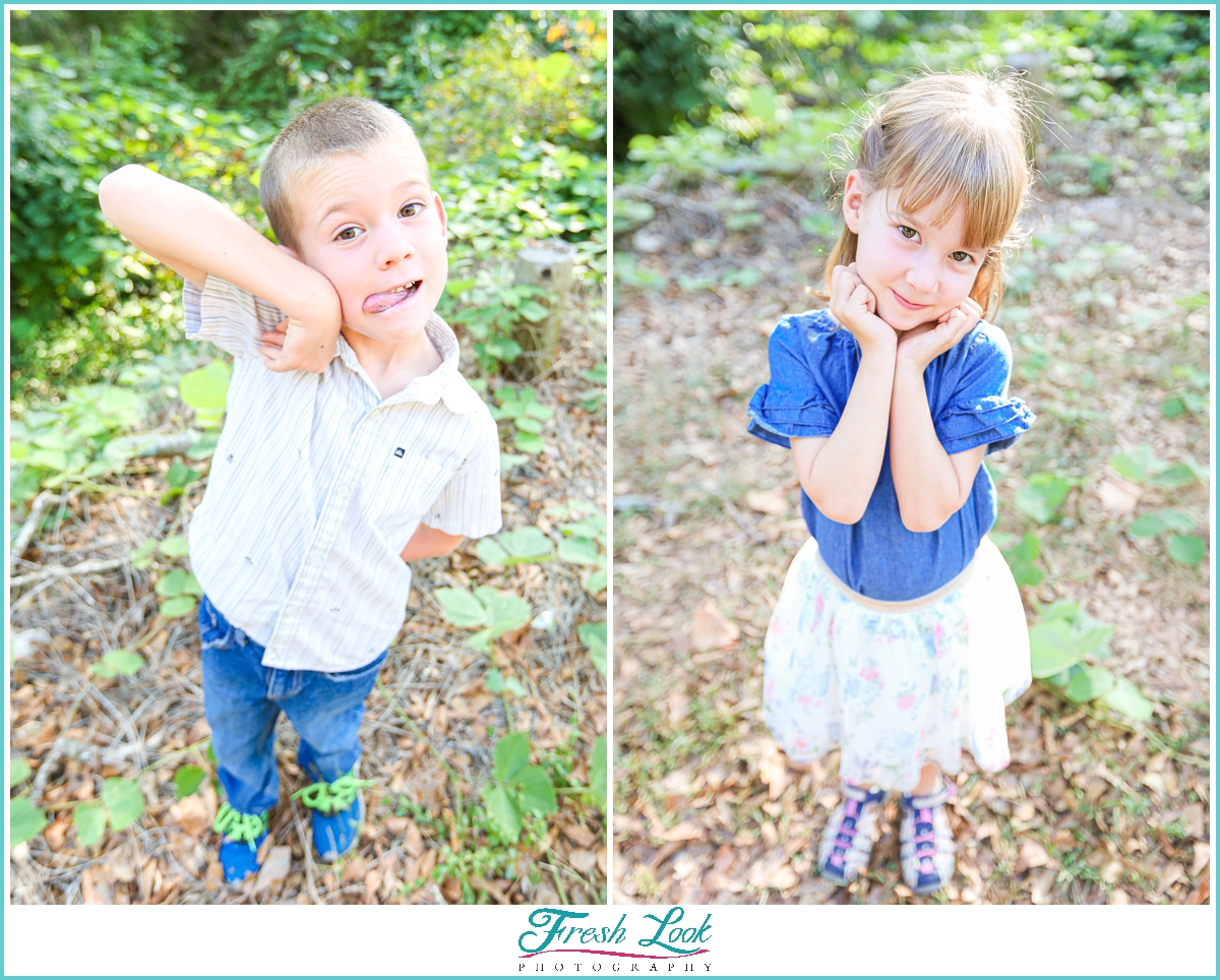 South Carolina photoshoot for kids