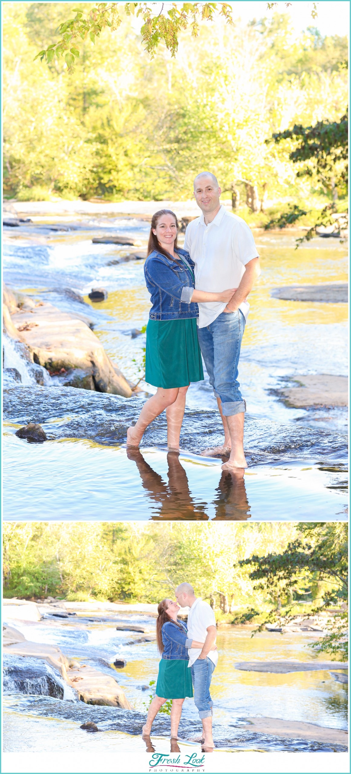 romantic woodsy couples photos