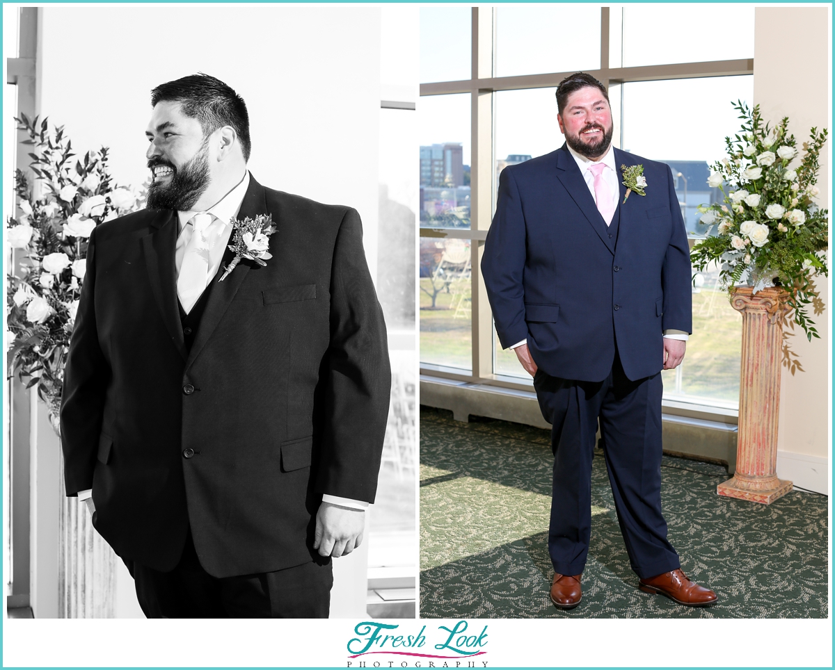 handsome groom portraits