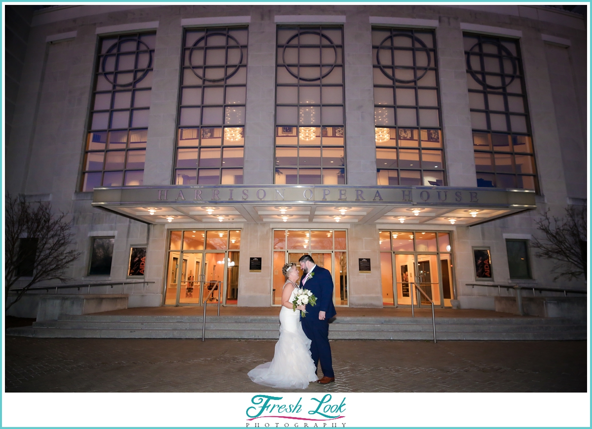 Harrison Opera House Wedding