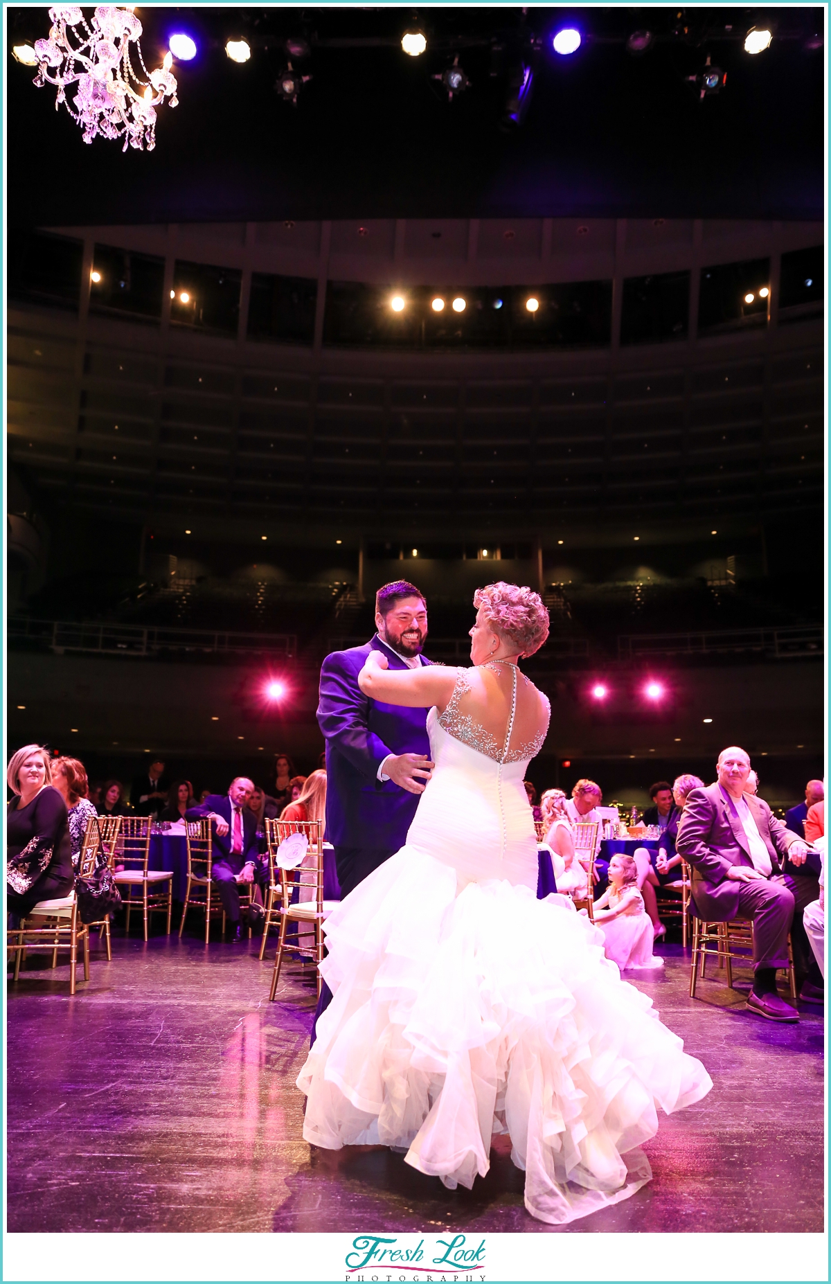 first dance on stage