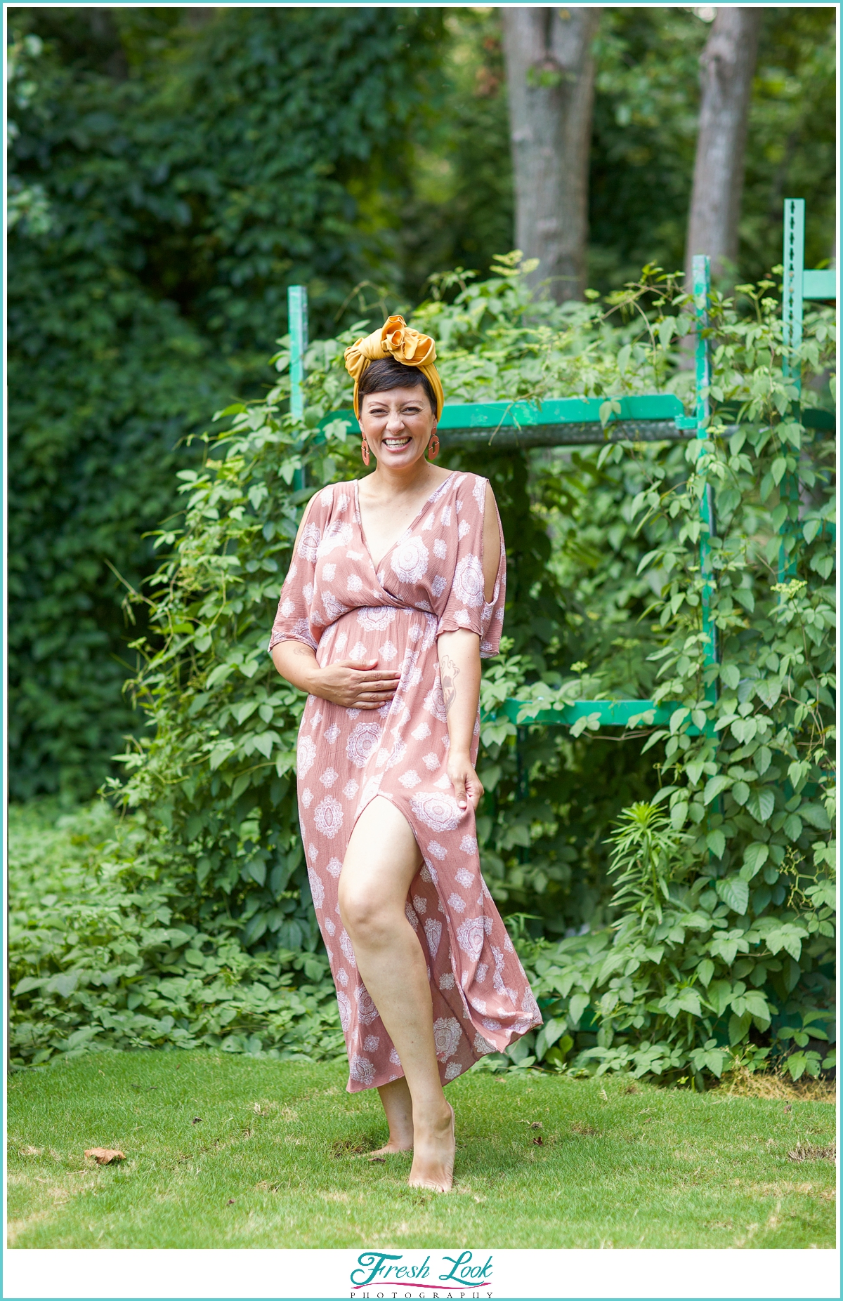 plant nursery photoshoot