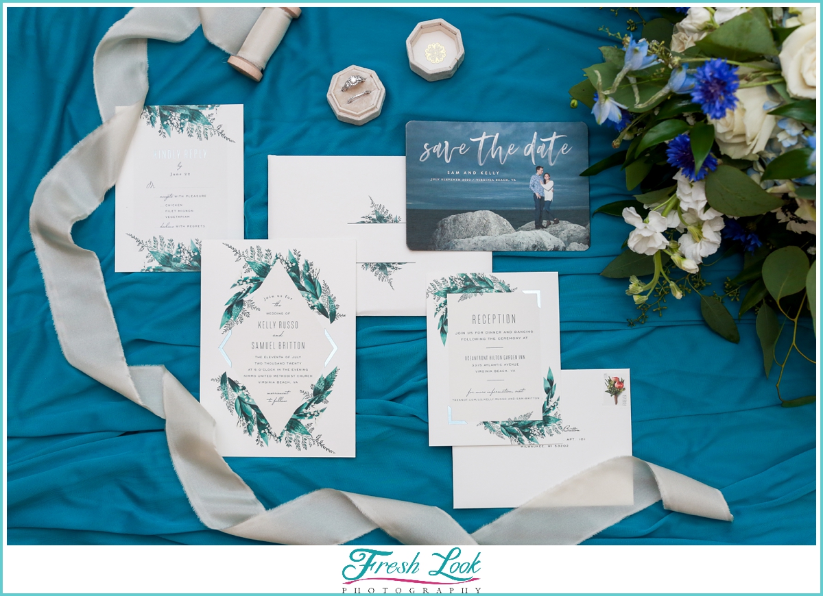 Minted wedding stationery