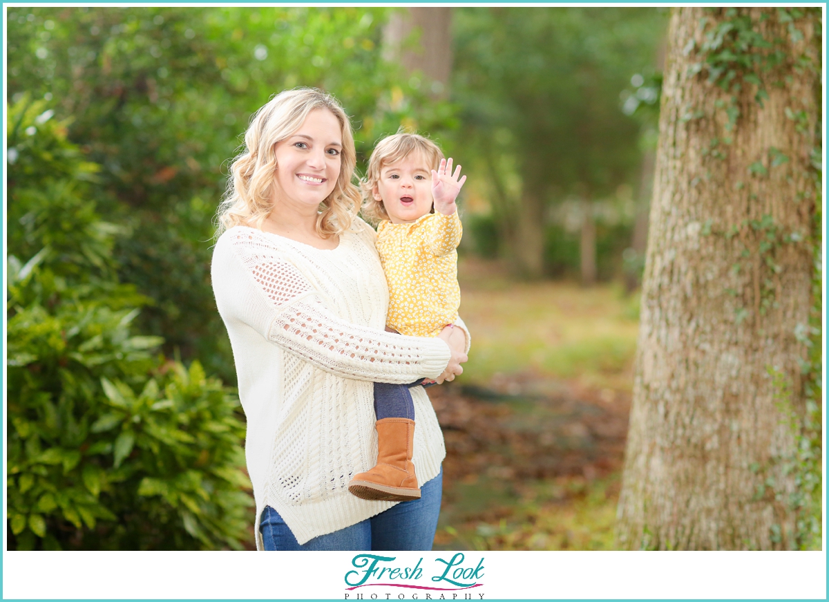 momma and daughter photoshoot