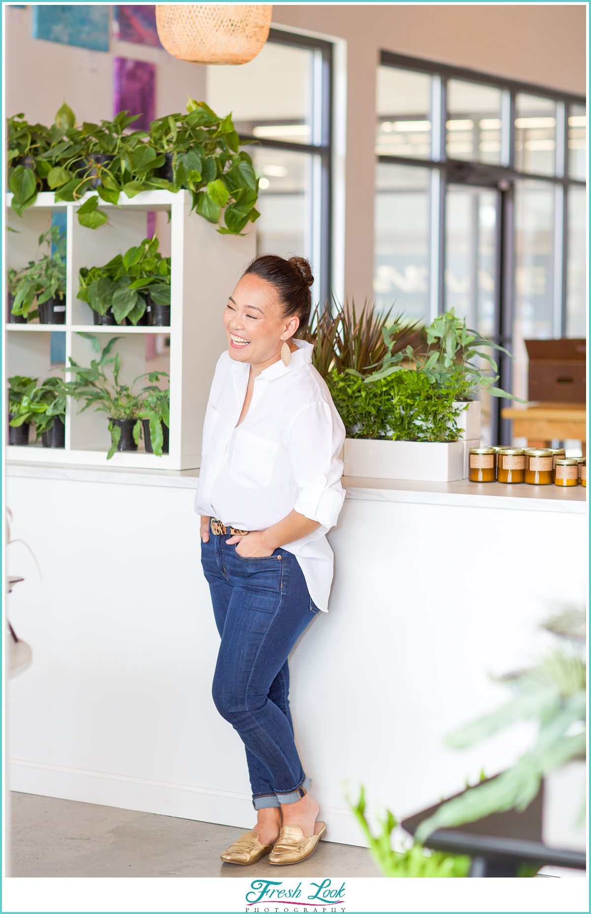 Plant Store business headshot