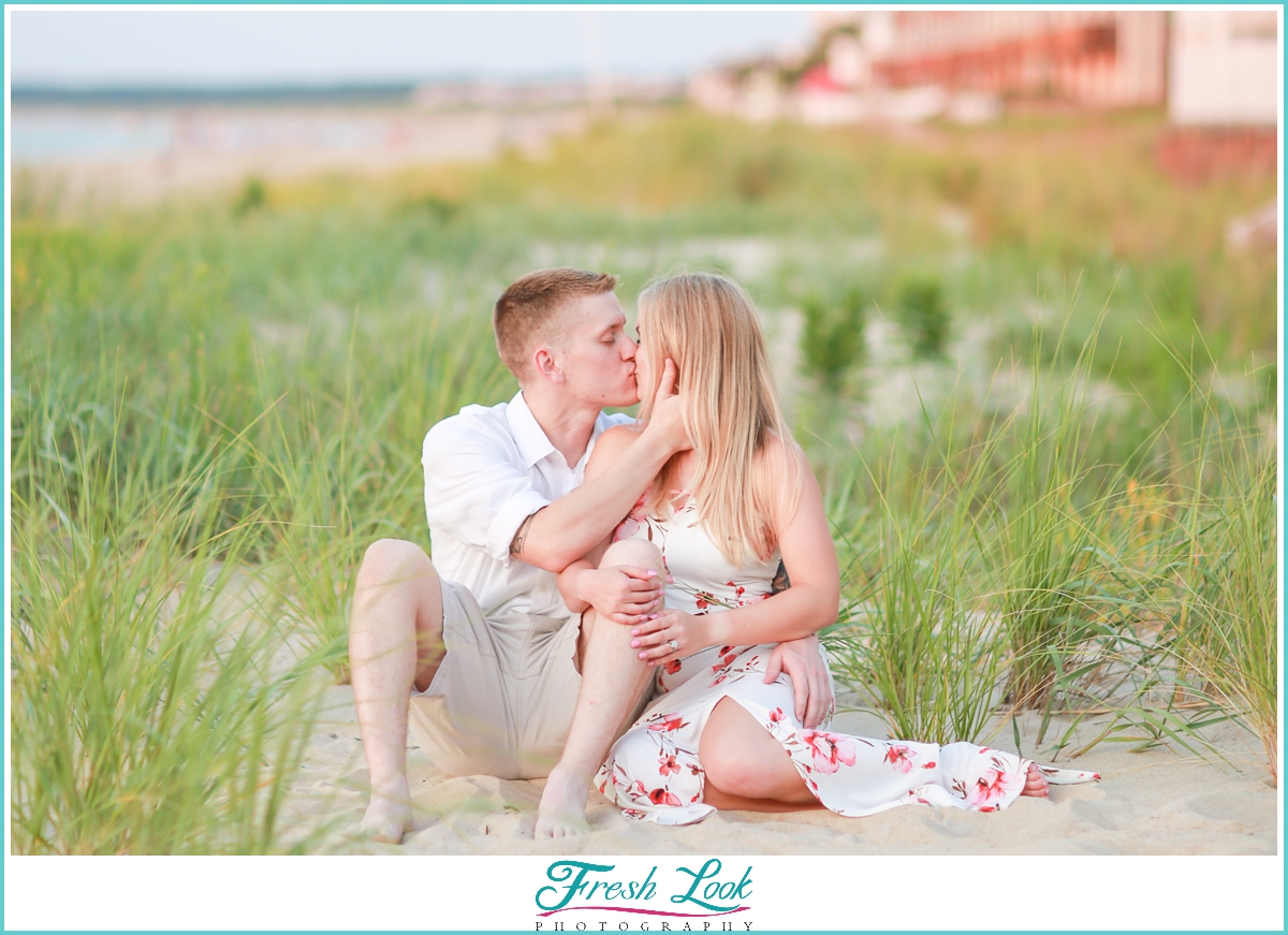 romantic Virginia Engagement photos