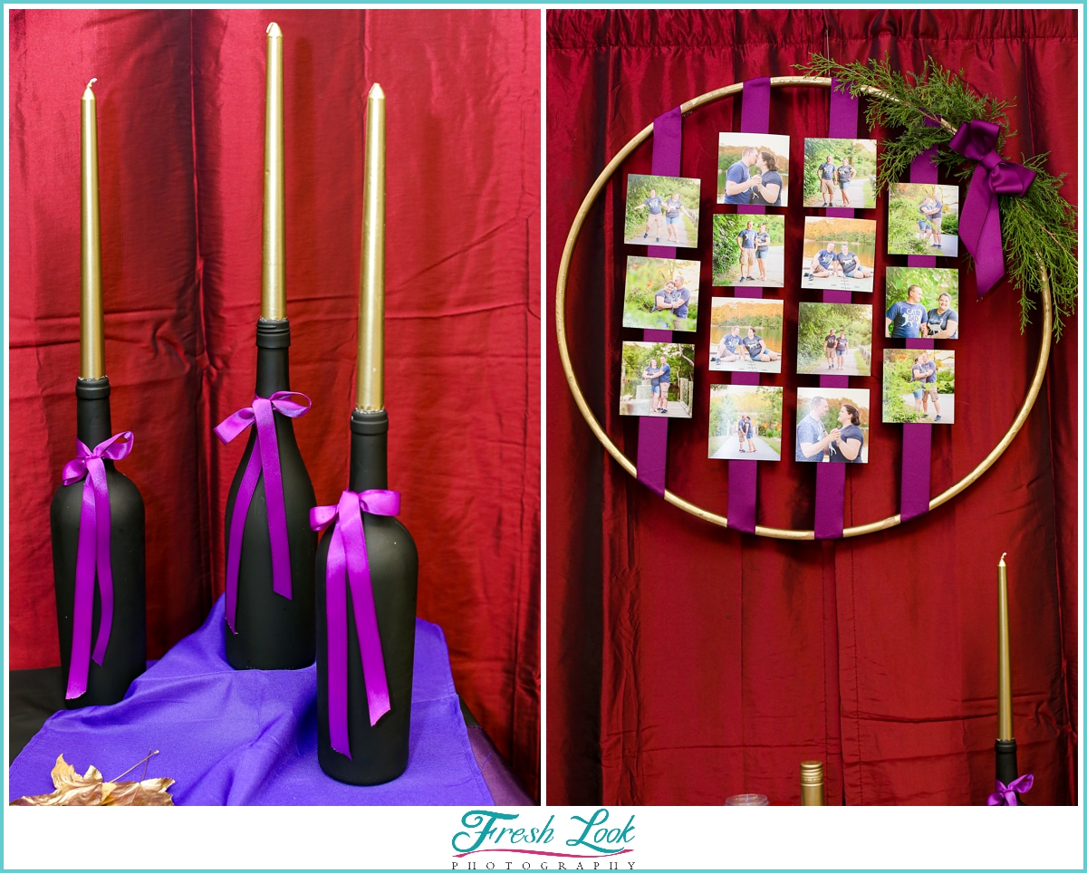 hula hoop photo display