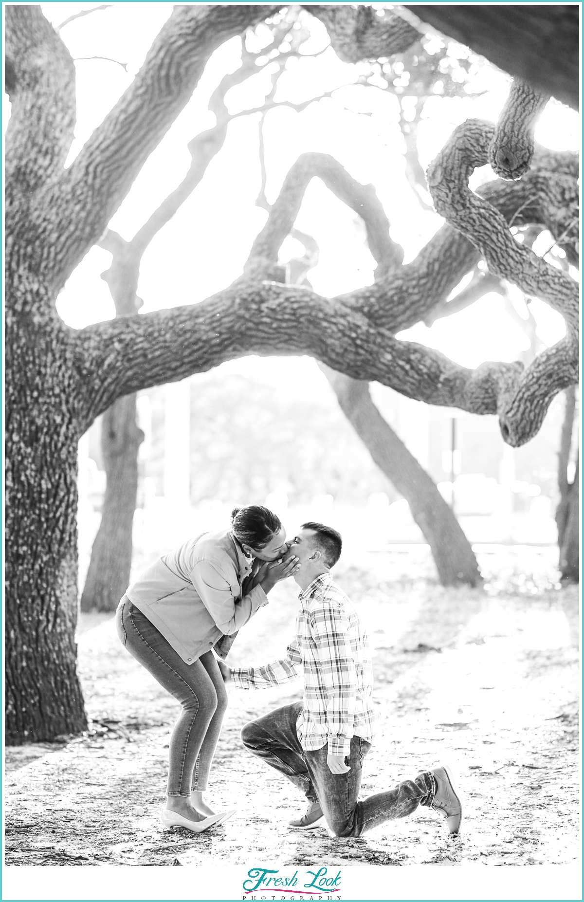 She Said Yes engagement photos