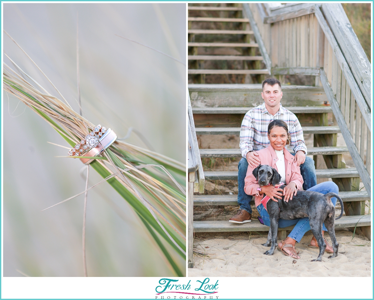 beach engagement photo ideas