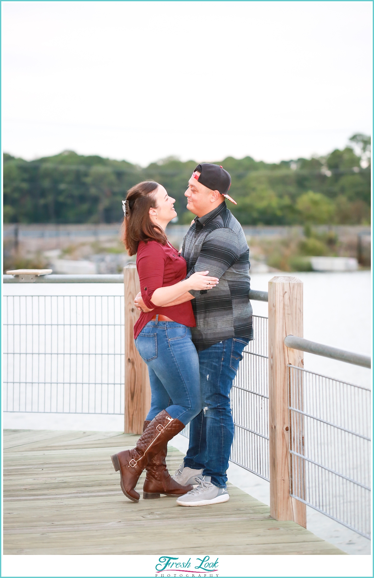 Lakeside Engagement Photos