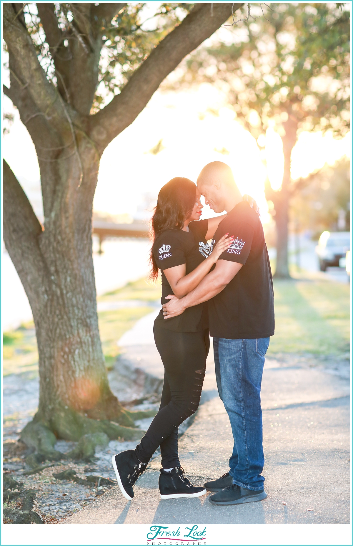 Sunset photoshoot in Norfolk