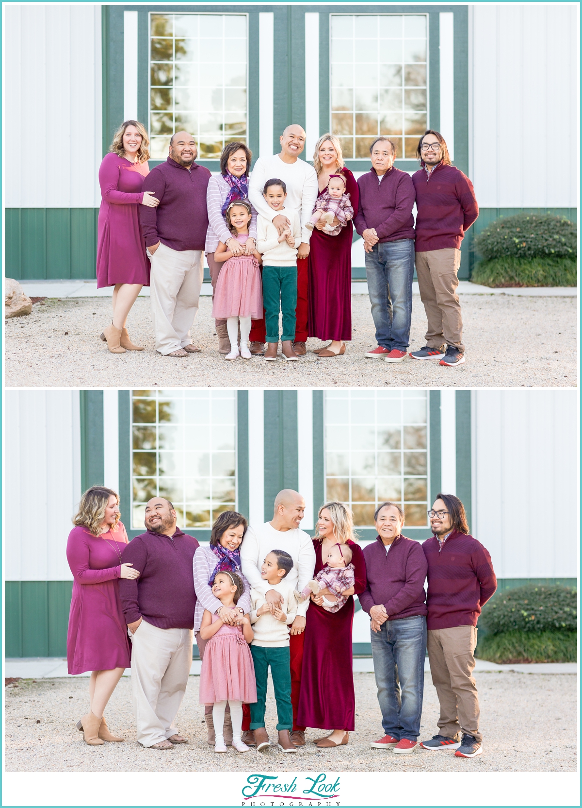 fun family photoshoot