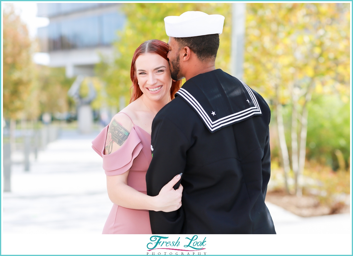 romantic Norfolk engagement photos