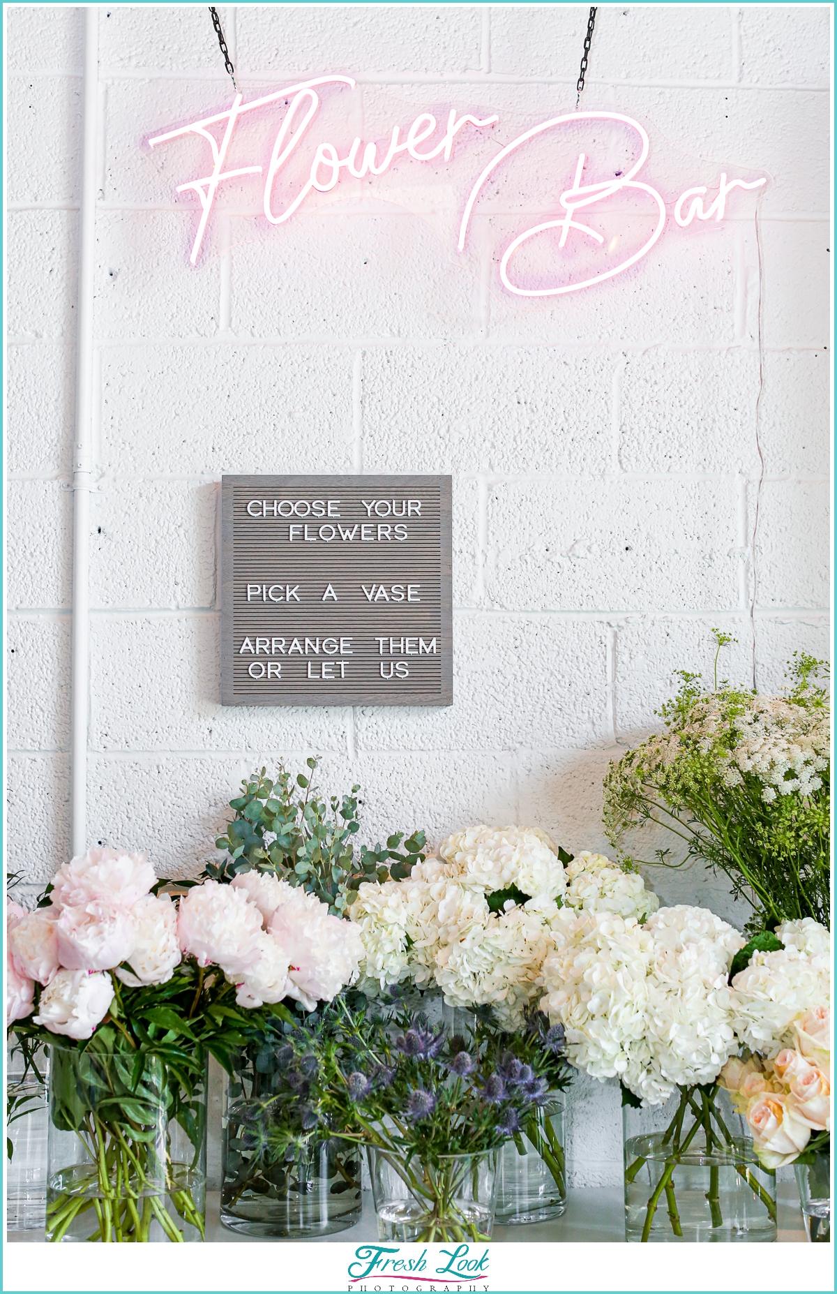 Norfolk Flower Bar neon sign