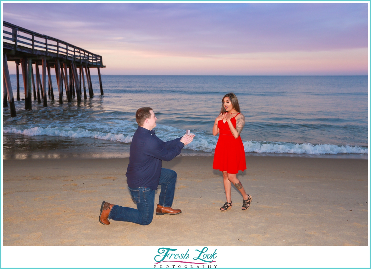 Virginia Beach surprise proposal