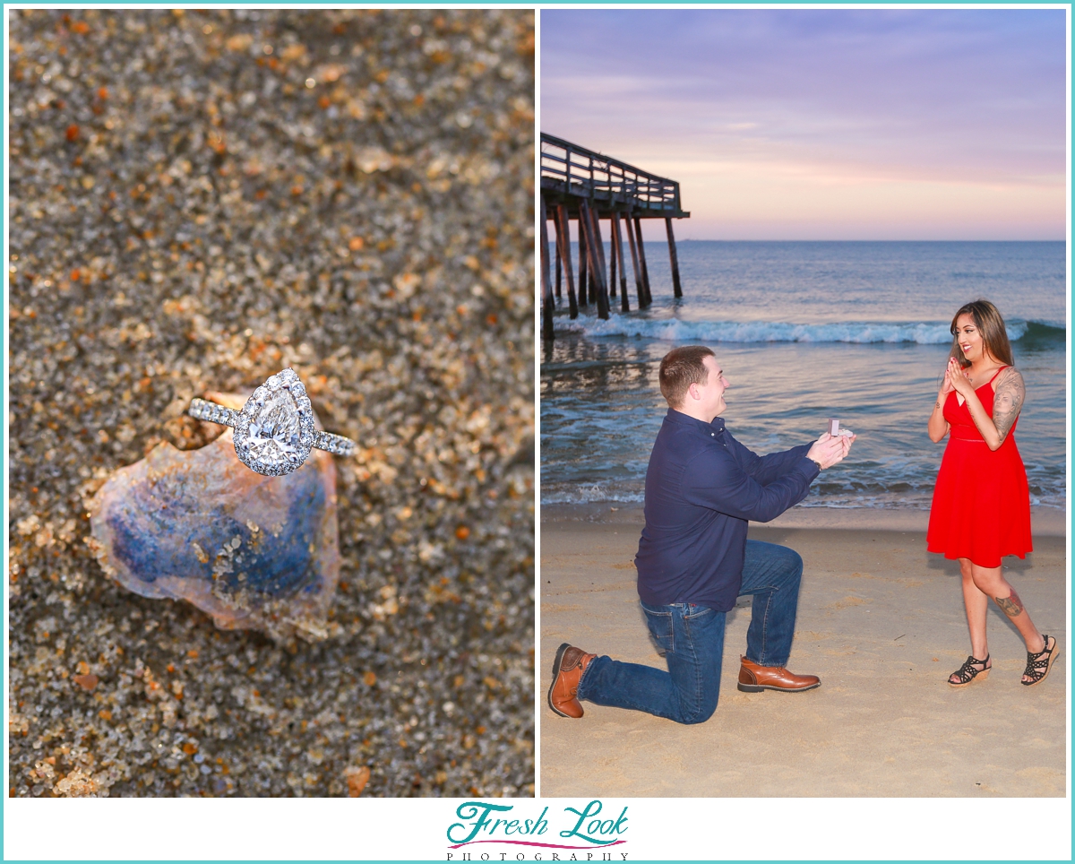 surprise sunset beach proposal