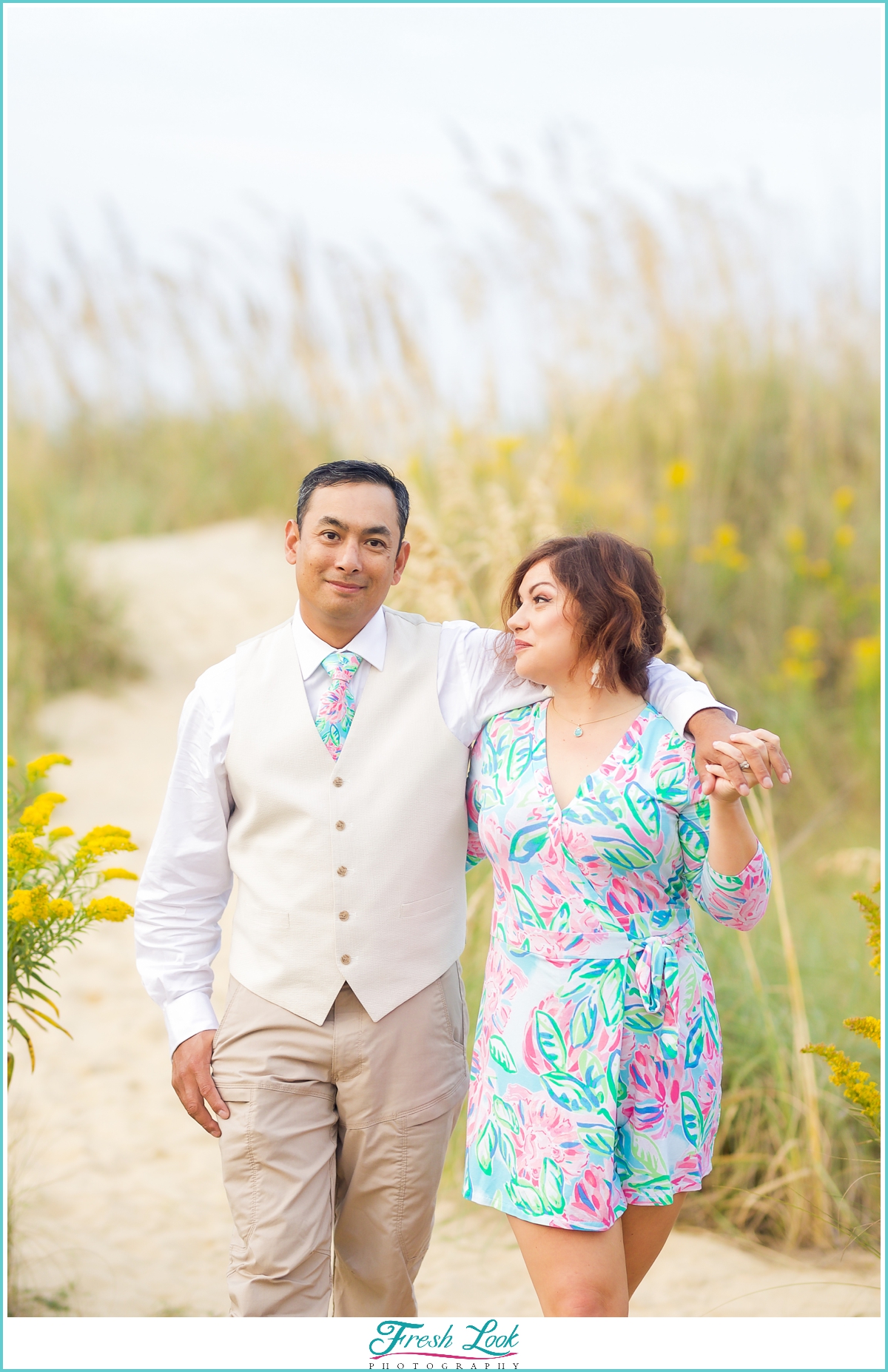 Virginia Beach engagement photoshoot