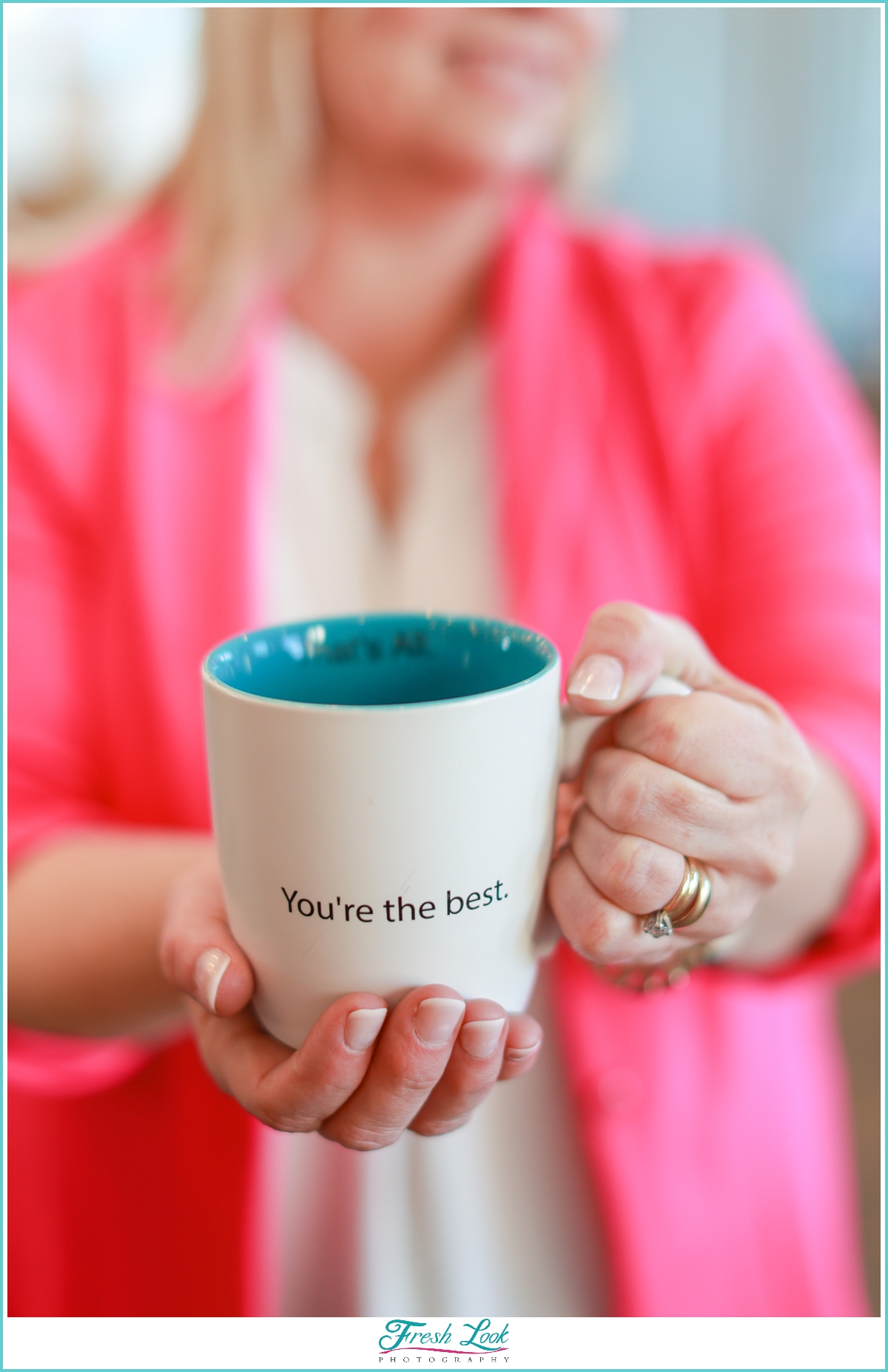 office mug personal branding session