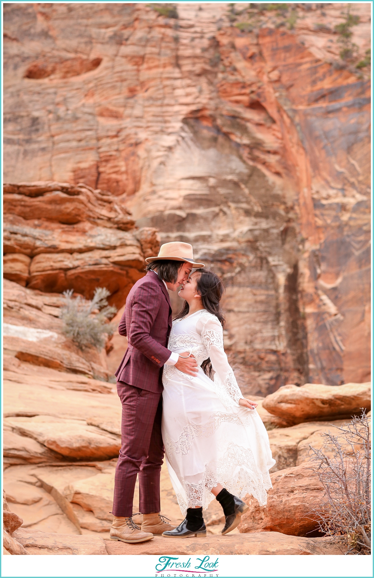 mountain elopement photos