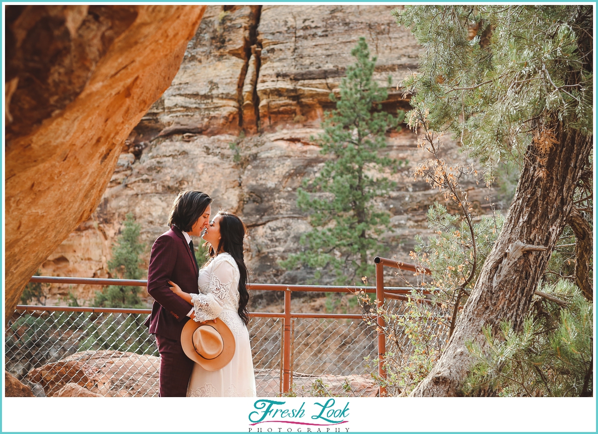 mountain elopement session