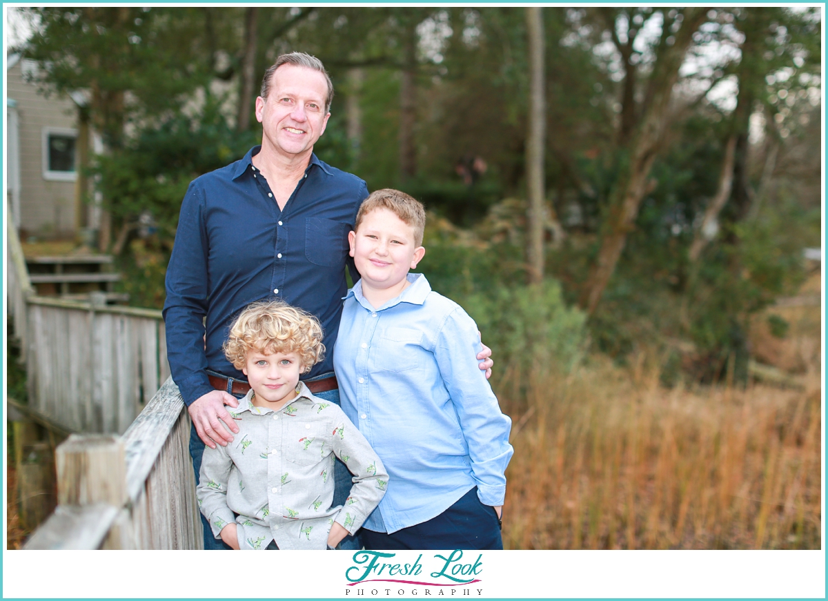 father and son portraits