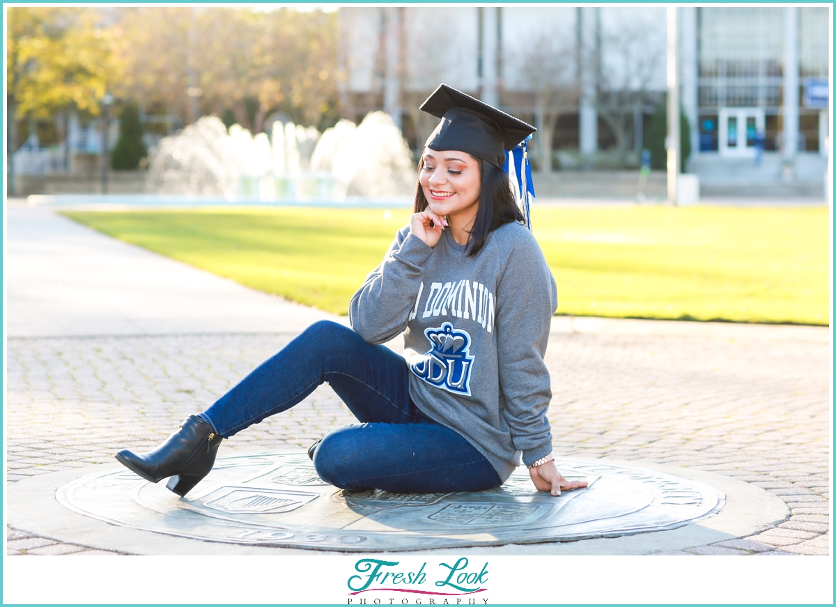 Graduation Photoshoot at Old Dominion University