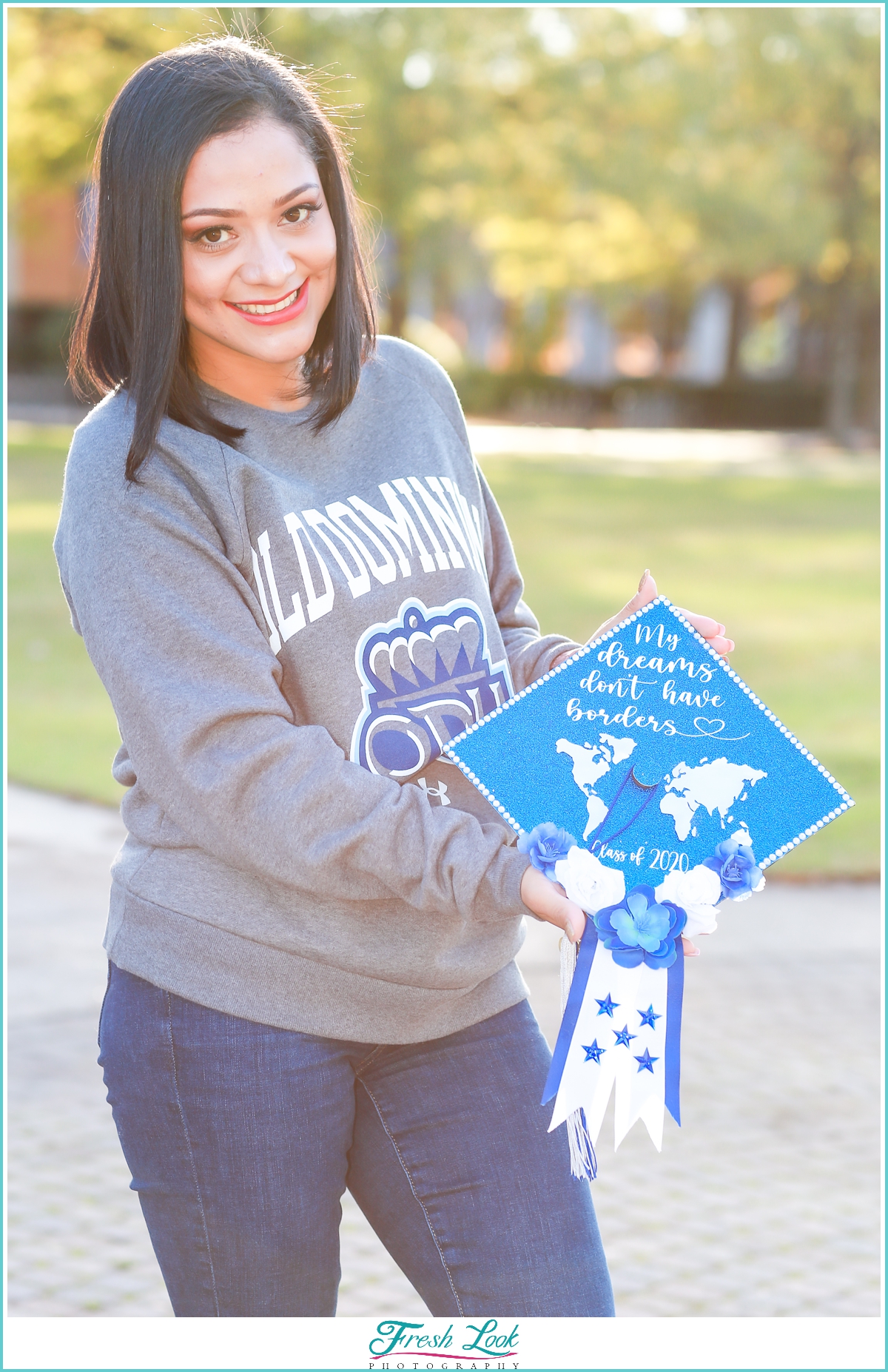 Graduation Photoshoot on College Campus