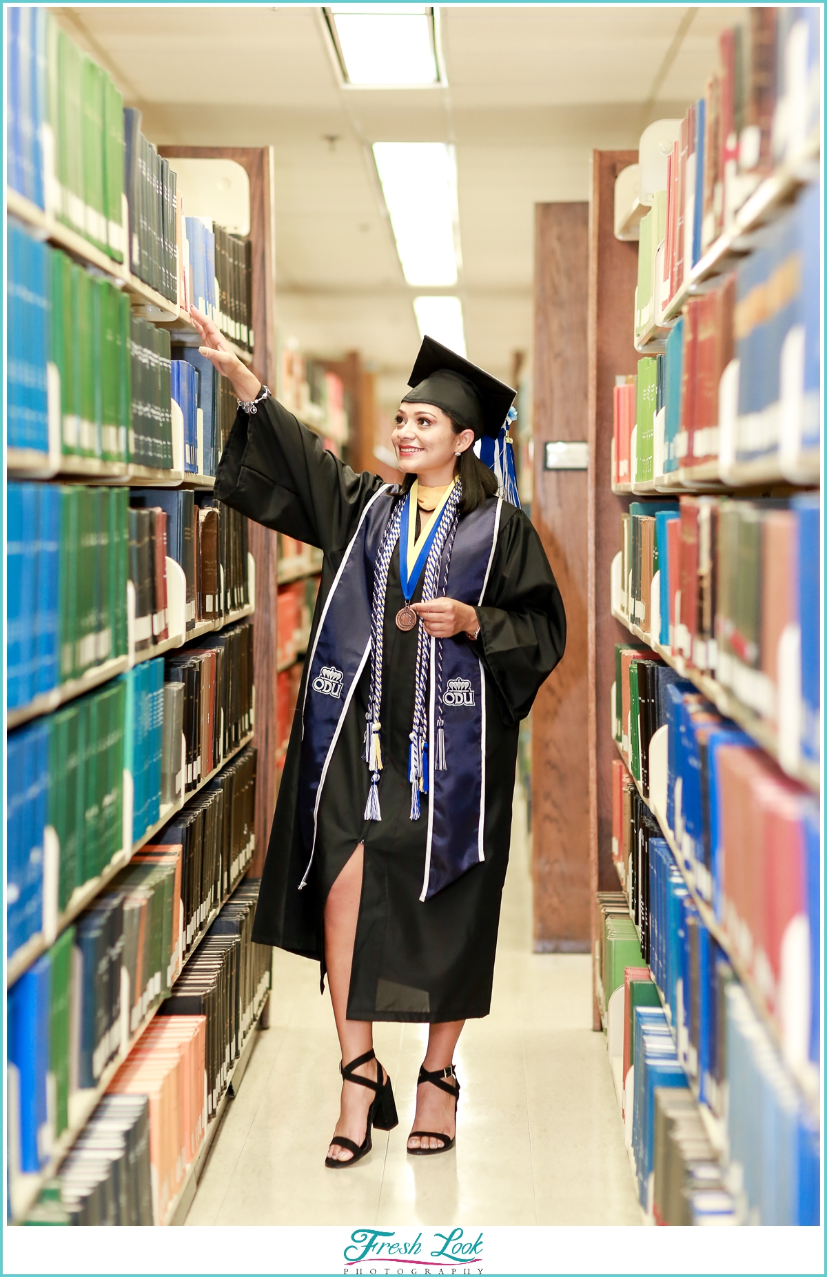 Library photoshoot ideas