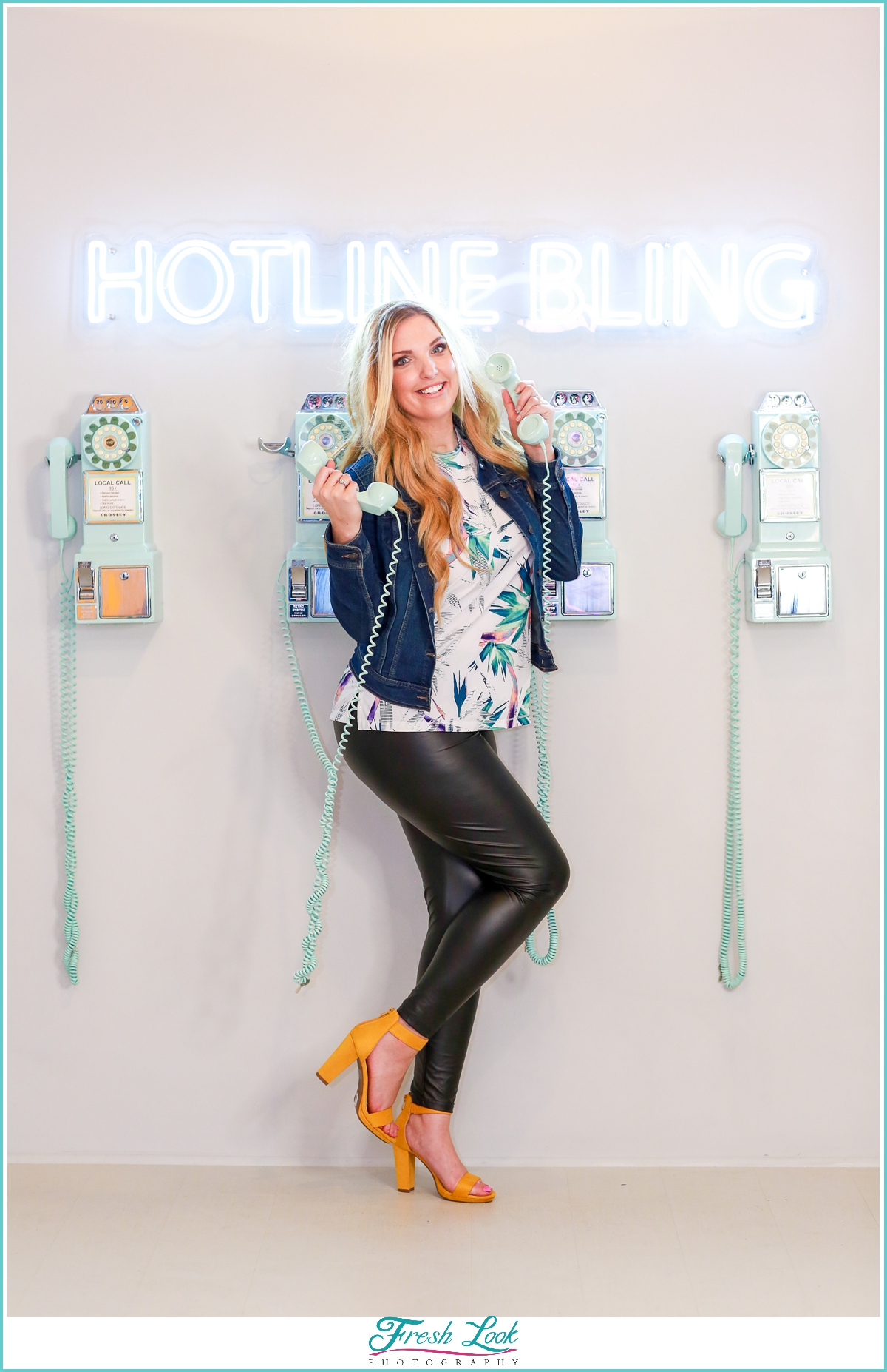 hotline bling fun photoshoot