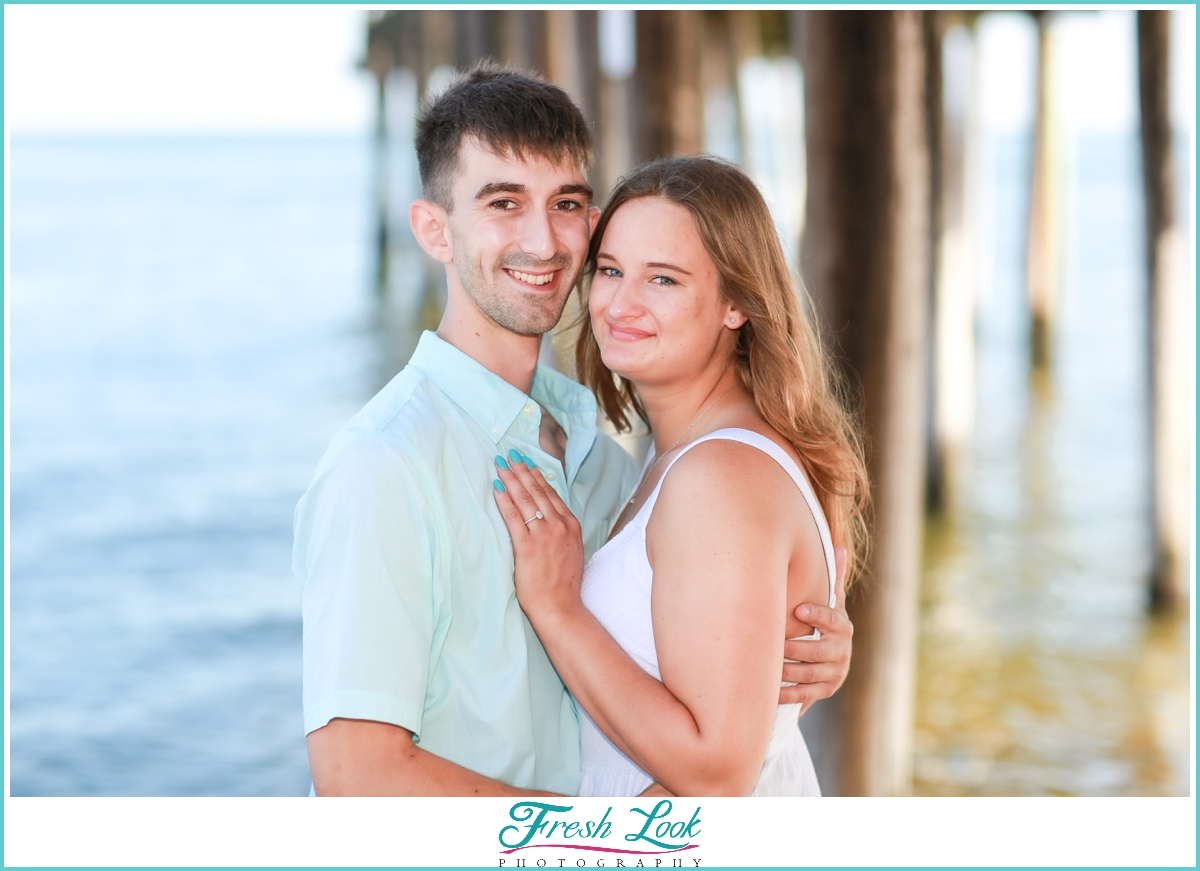 Virginia Beach engagement photoshoot