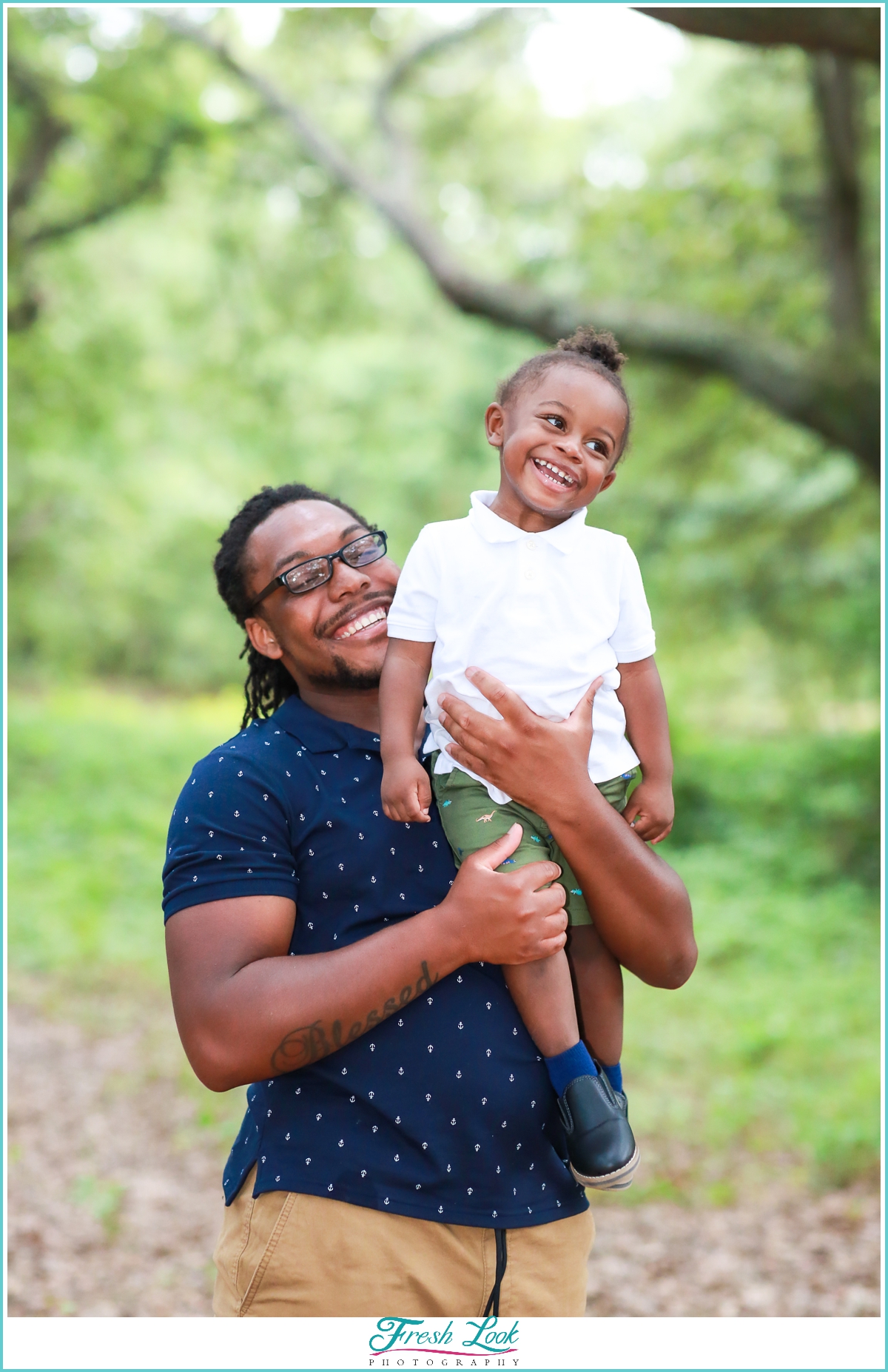 father and son photoshoot