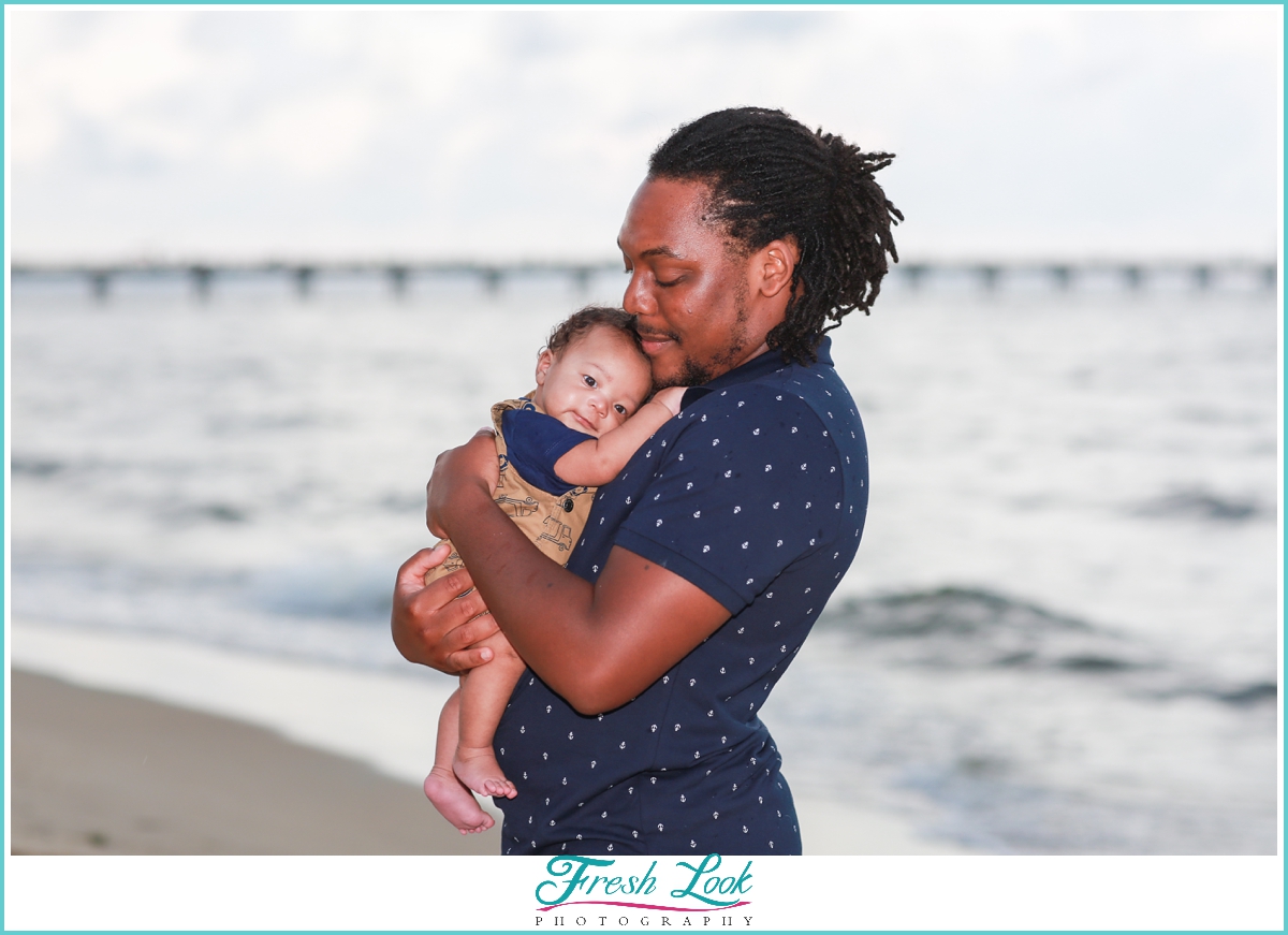 daddy and me photos on the beach