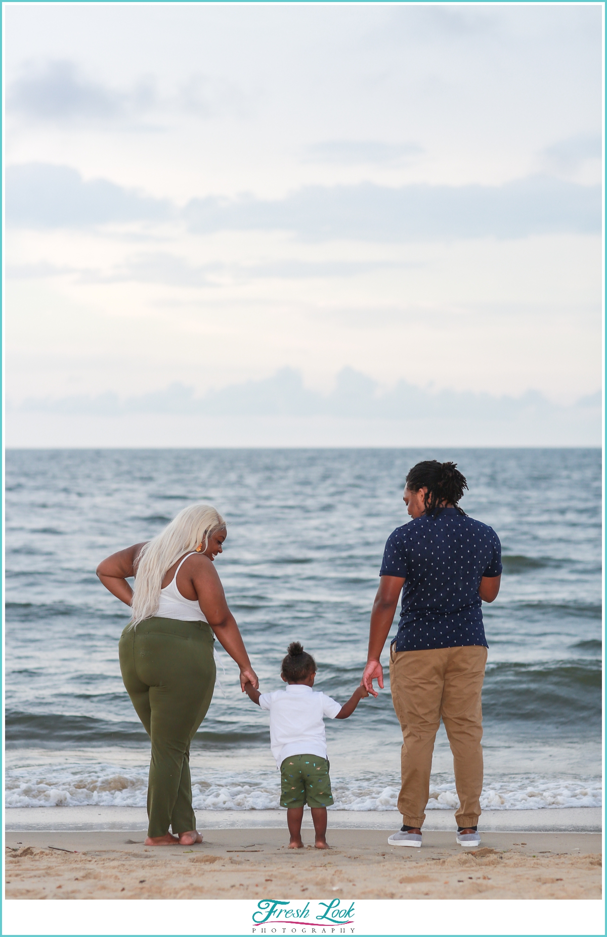 family beach photoshoot