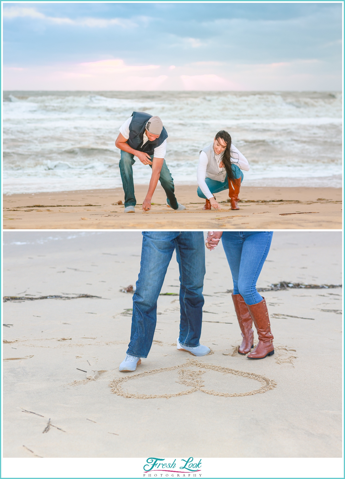 Oceanfront Engagement Session